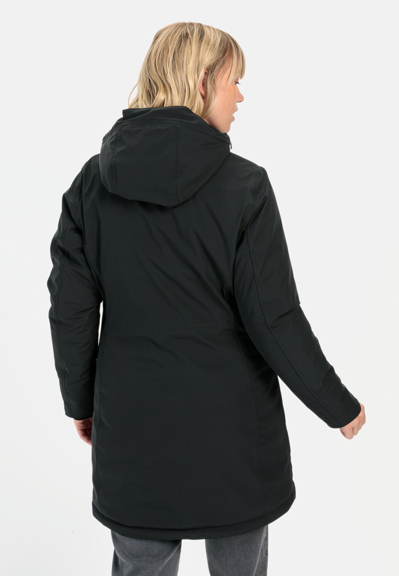 camel active Funktionsmantel mit Kapuze Langarm günstig online kaufen