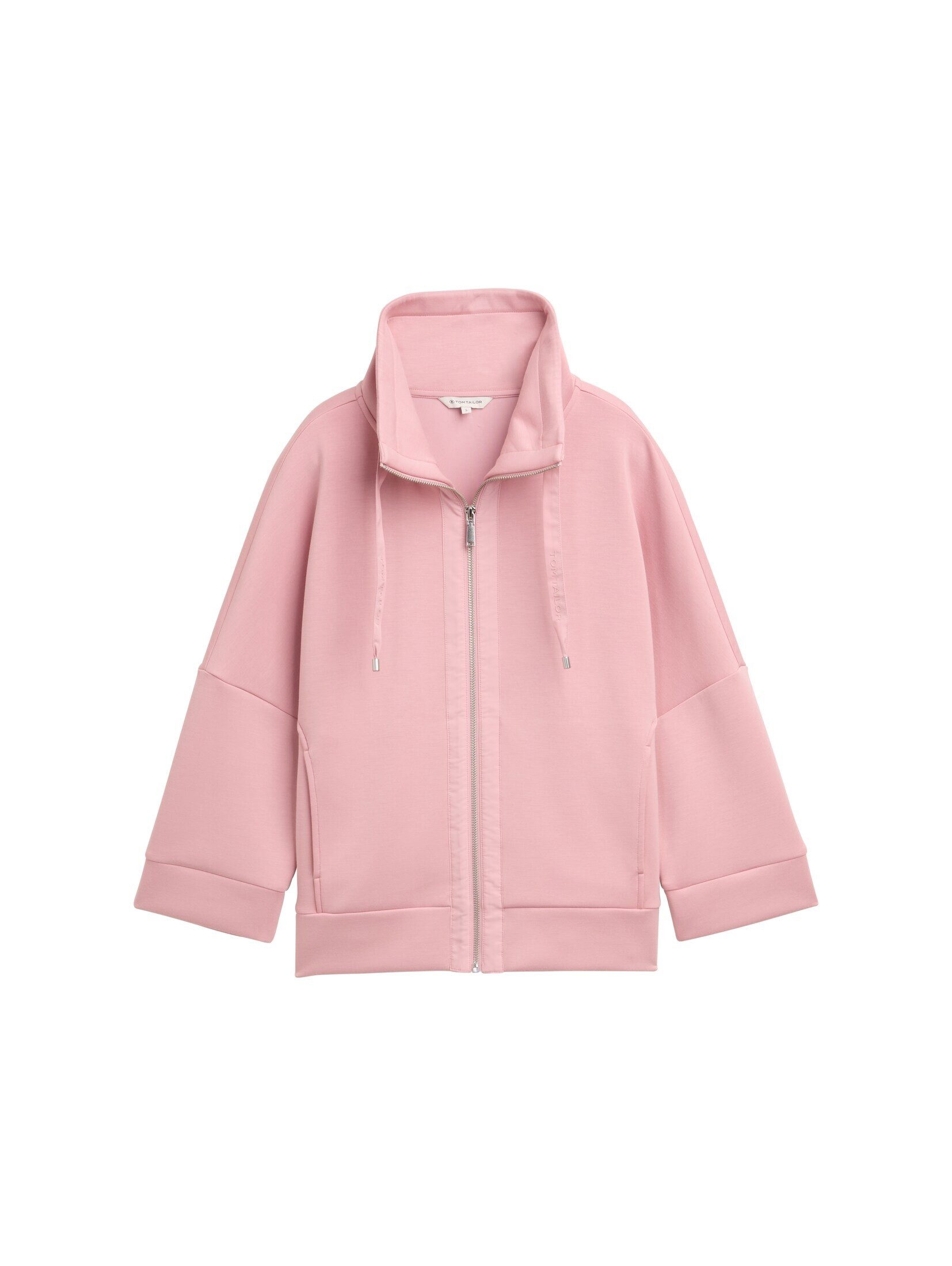 TOM TAILOR Sweatjacke Boxy Fit Scuba günstig online kaufen