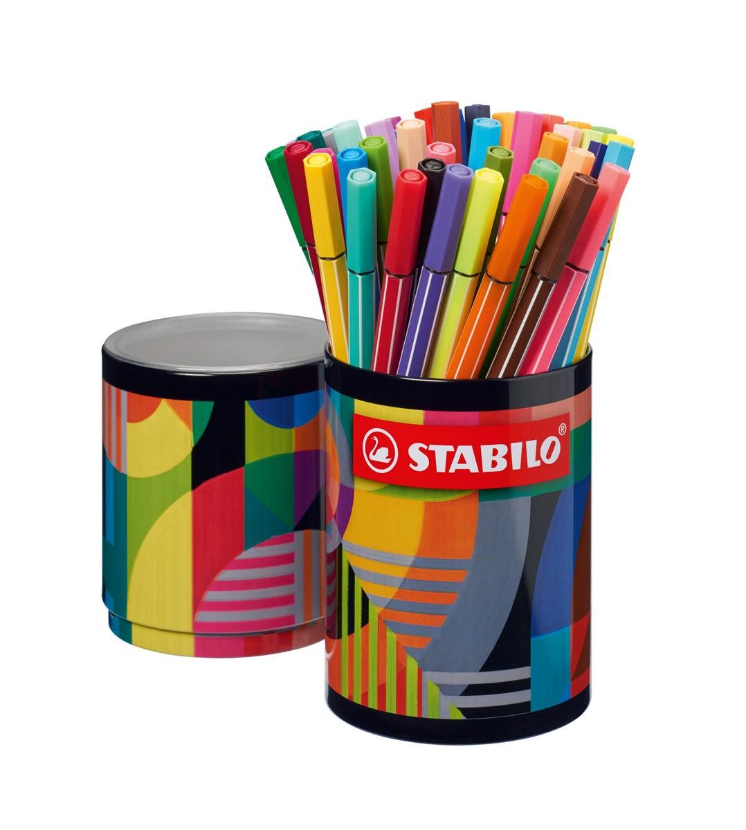 STABILO Filzstift STABILO ARTY Filzstift Pen 68 - 45er Metalldose