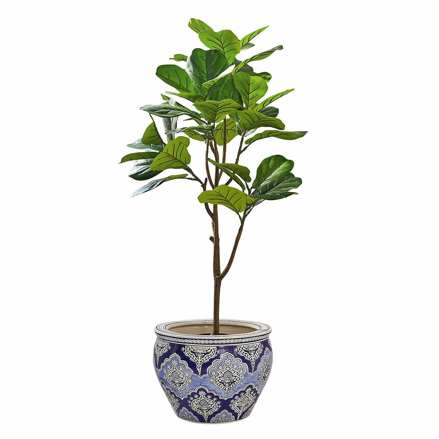 Kunstblume Deko-Topfpflanze Evolet grün, Mirabeau, Höhe günstig online kaufen