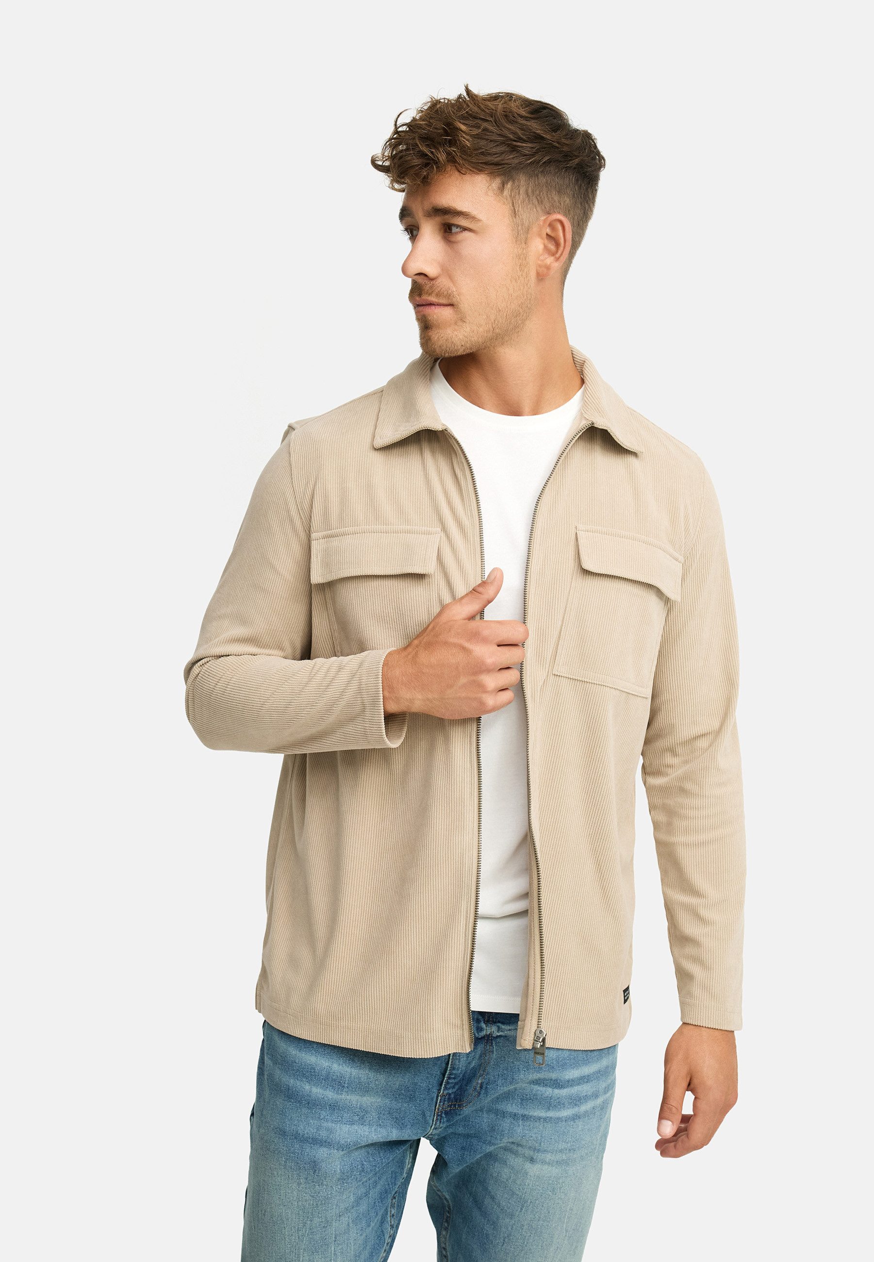 Langarmhemd INNemoto Zip Shirt