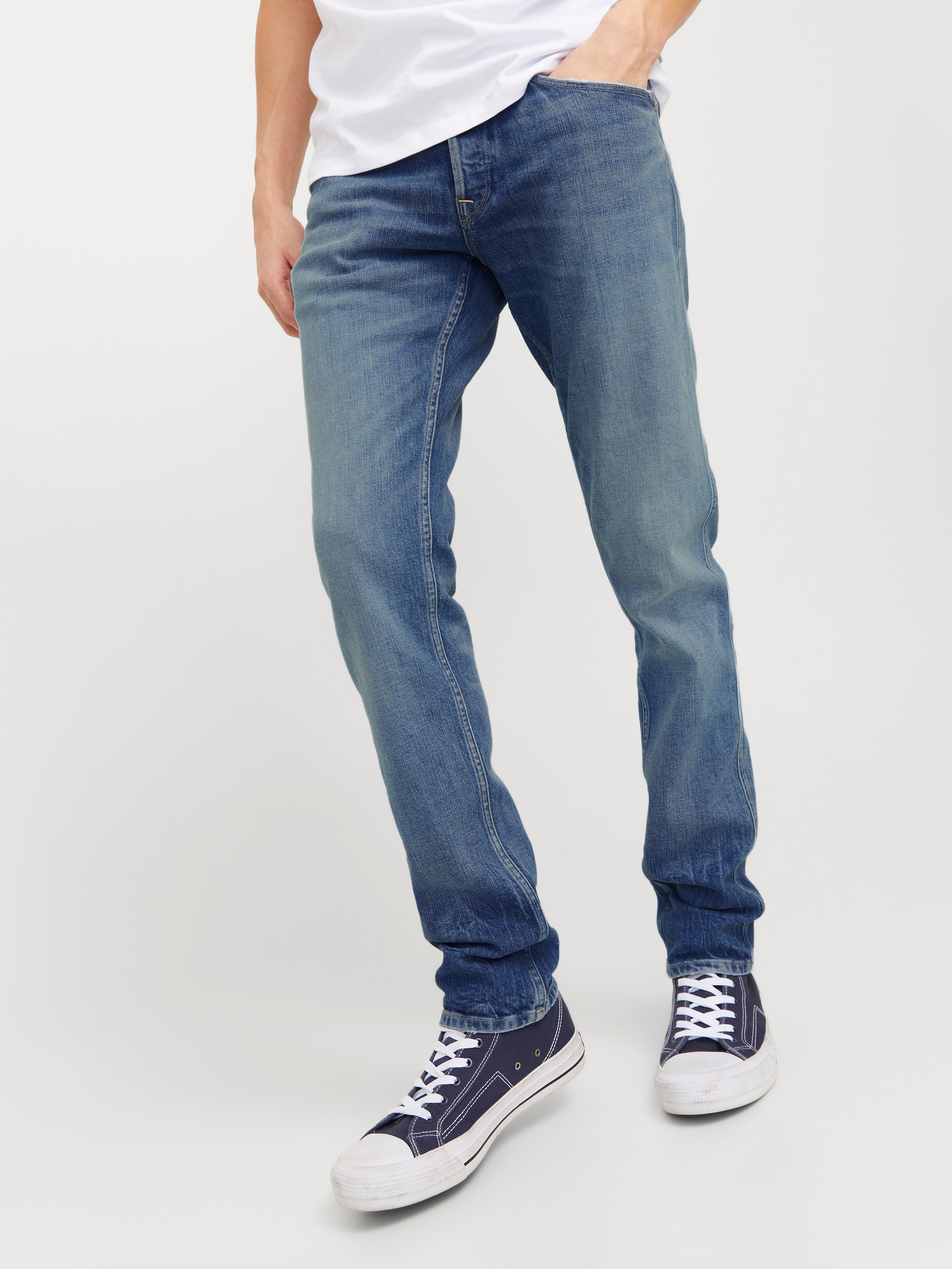 Jack & Jones Slim-fit-Jeans JJIGLENN JJDENVER JJ 144 NOOS günstig online kaufen