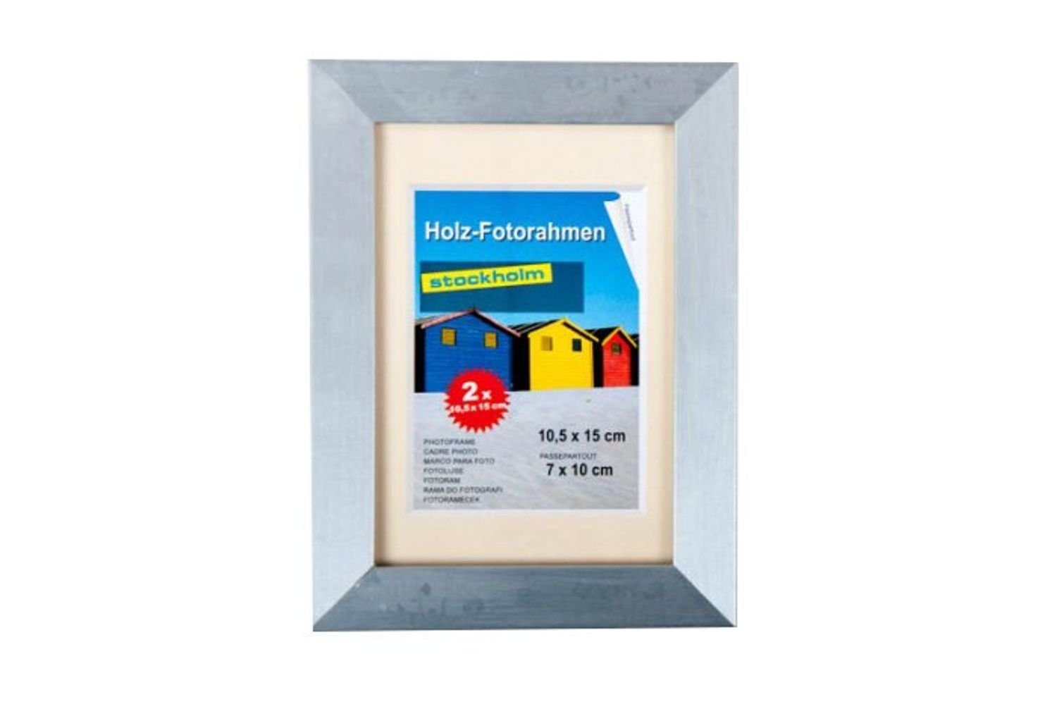 BURI Bilderrahmen 2er Pack Holz-Fotorahmen 10,5x15cm günstig online kaufen