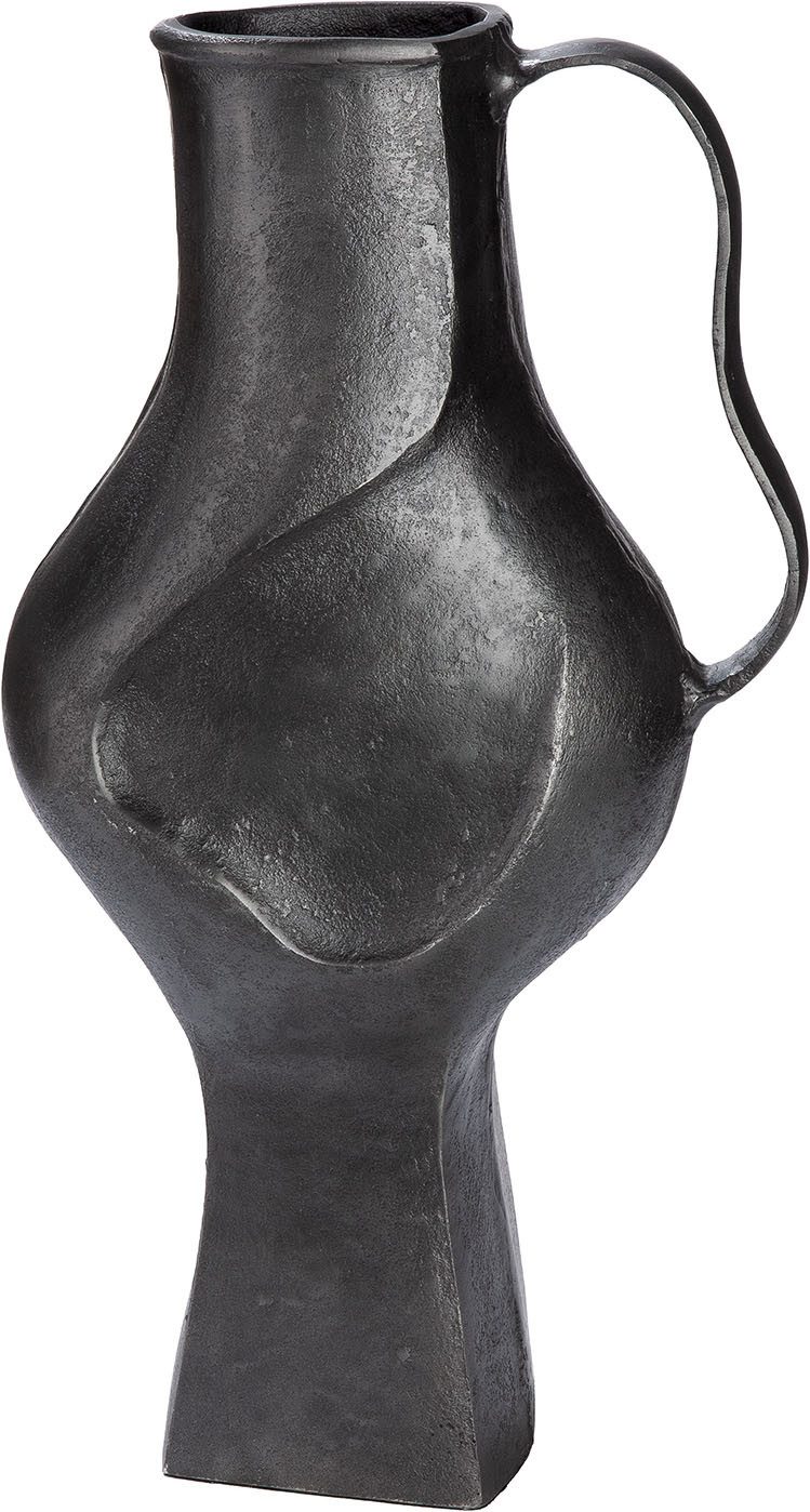 GILDE Tischvase Vase Antigua mit Henkel