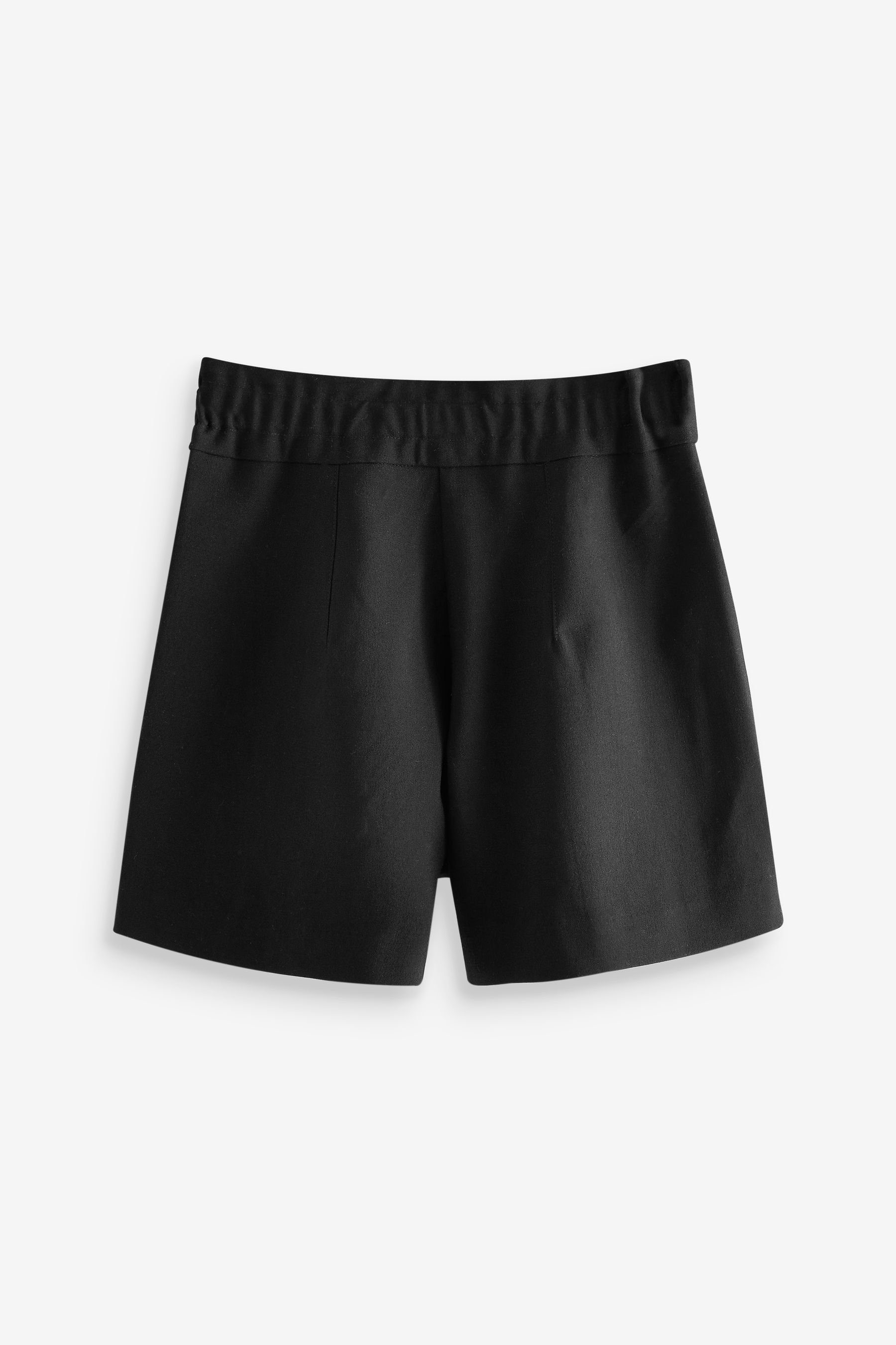 mit Next Black hohem Bund Shorts Shorts Senior (1-tlg)