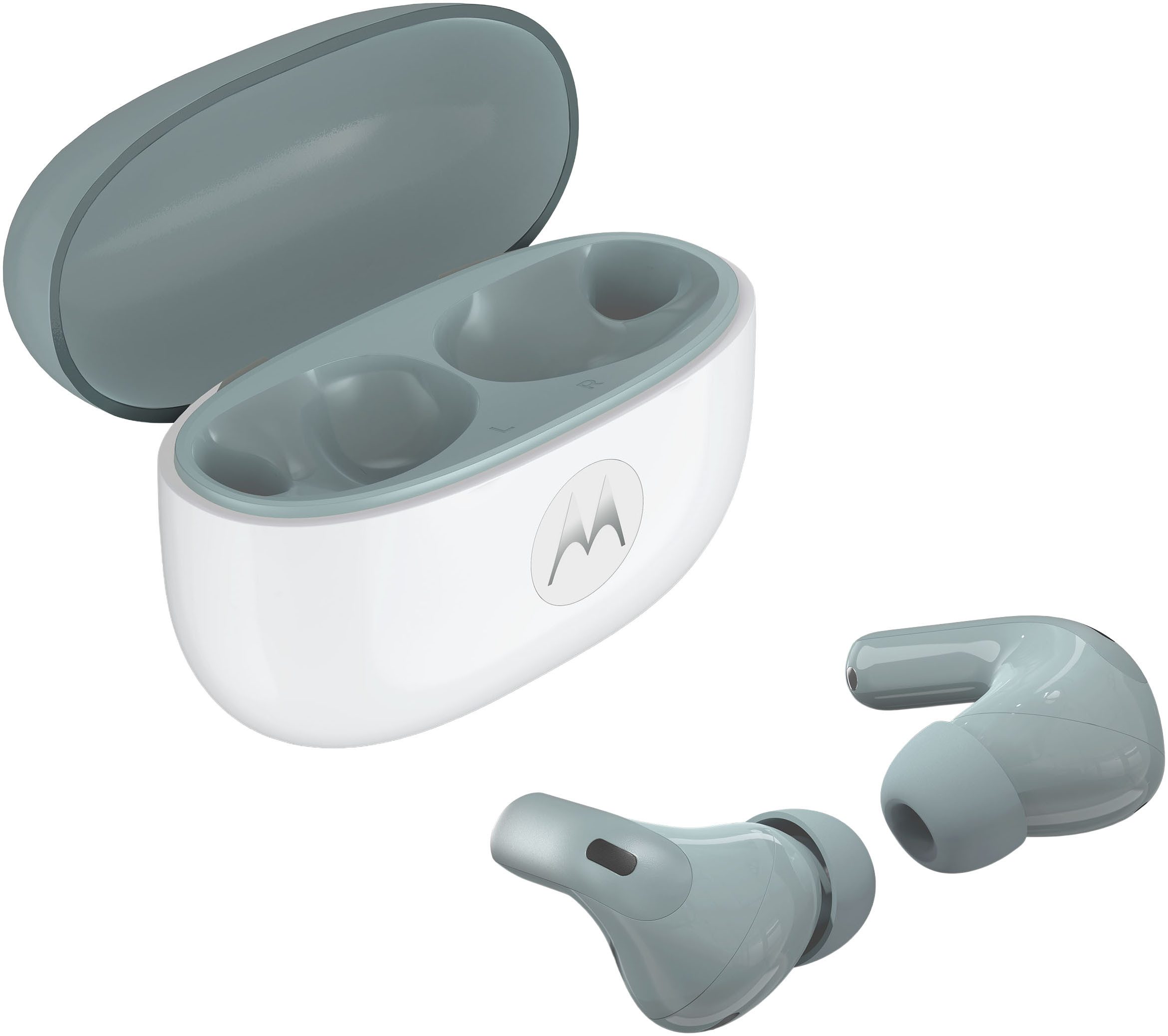 Motorola moto buds 2 Bluetooth-Kopfhörer (Active Noise Cancelling (ANC), Freisprechfunktion, Hi-Res, Rauschunterdrückung, Transparenzmodus, Bluetooth)