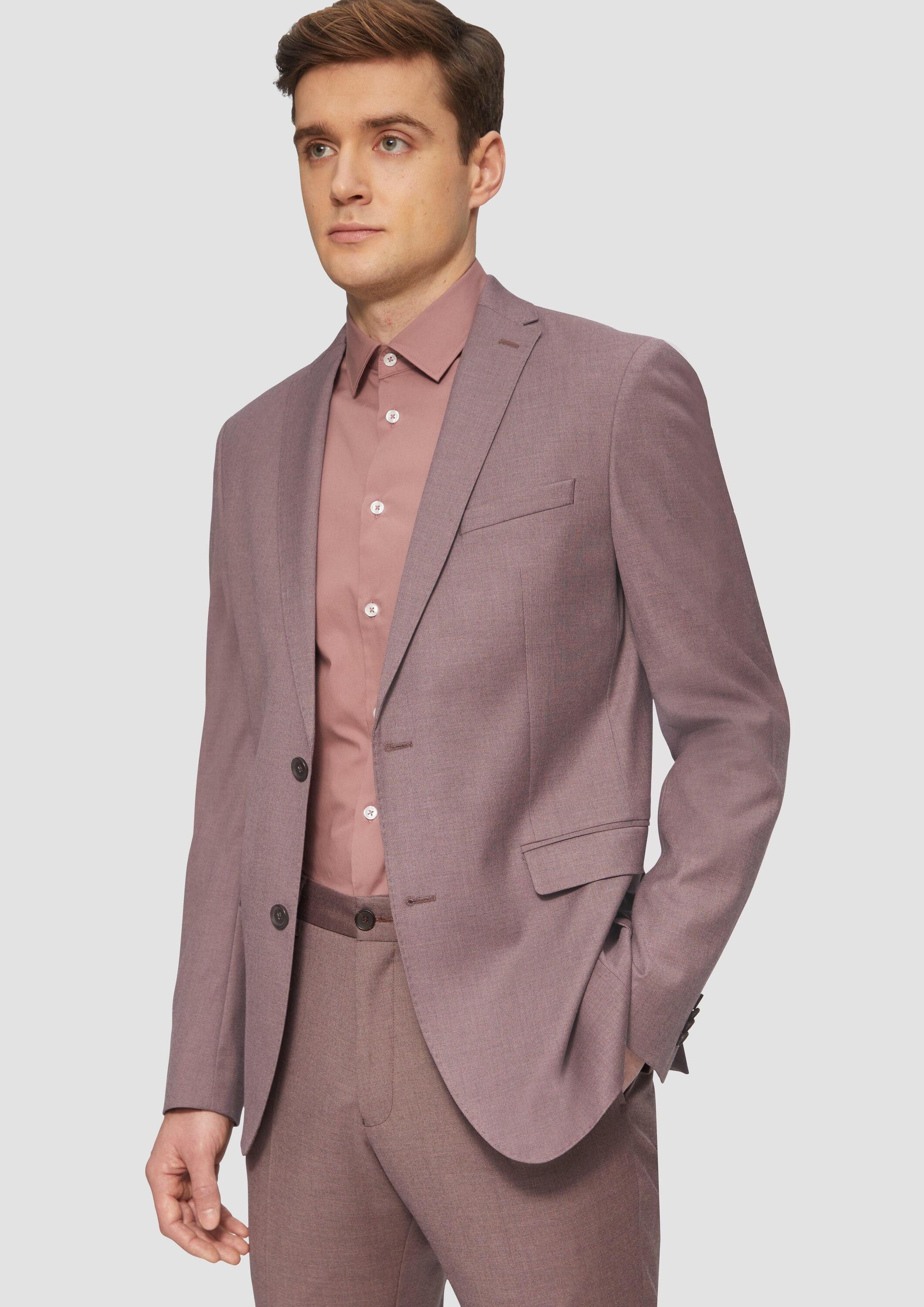 s.Oliver Sakko Indoor-Sakko S.OPURE s.O PURE: Slim-Fit-Sakko aus Viskosestr günstig online kaufen