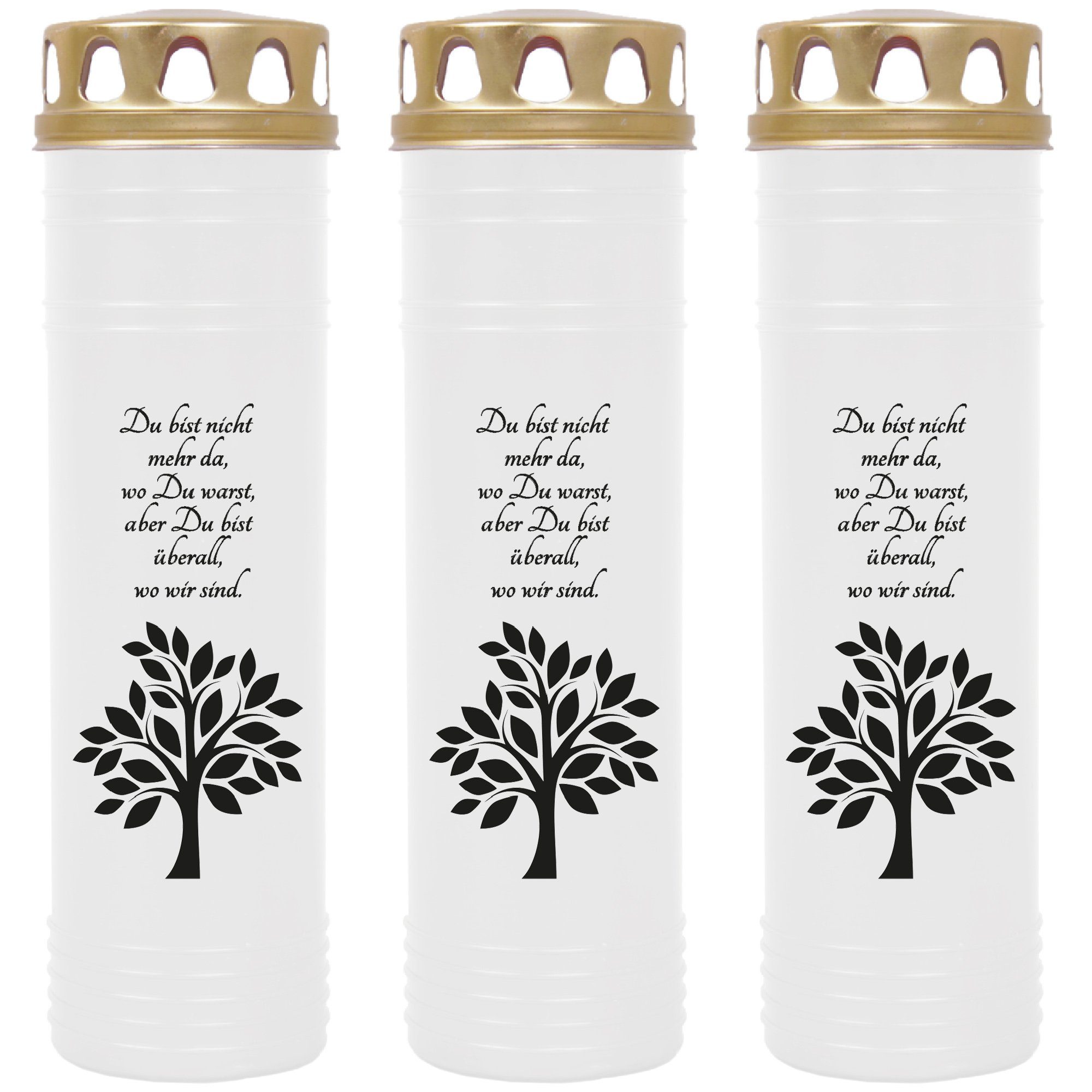 HS Candle Grabkerze Trauerkerze 170h Brenndauer günstig online kaufen