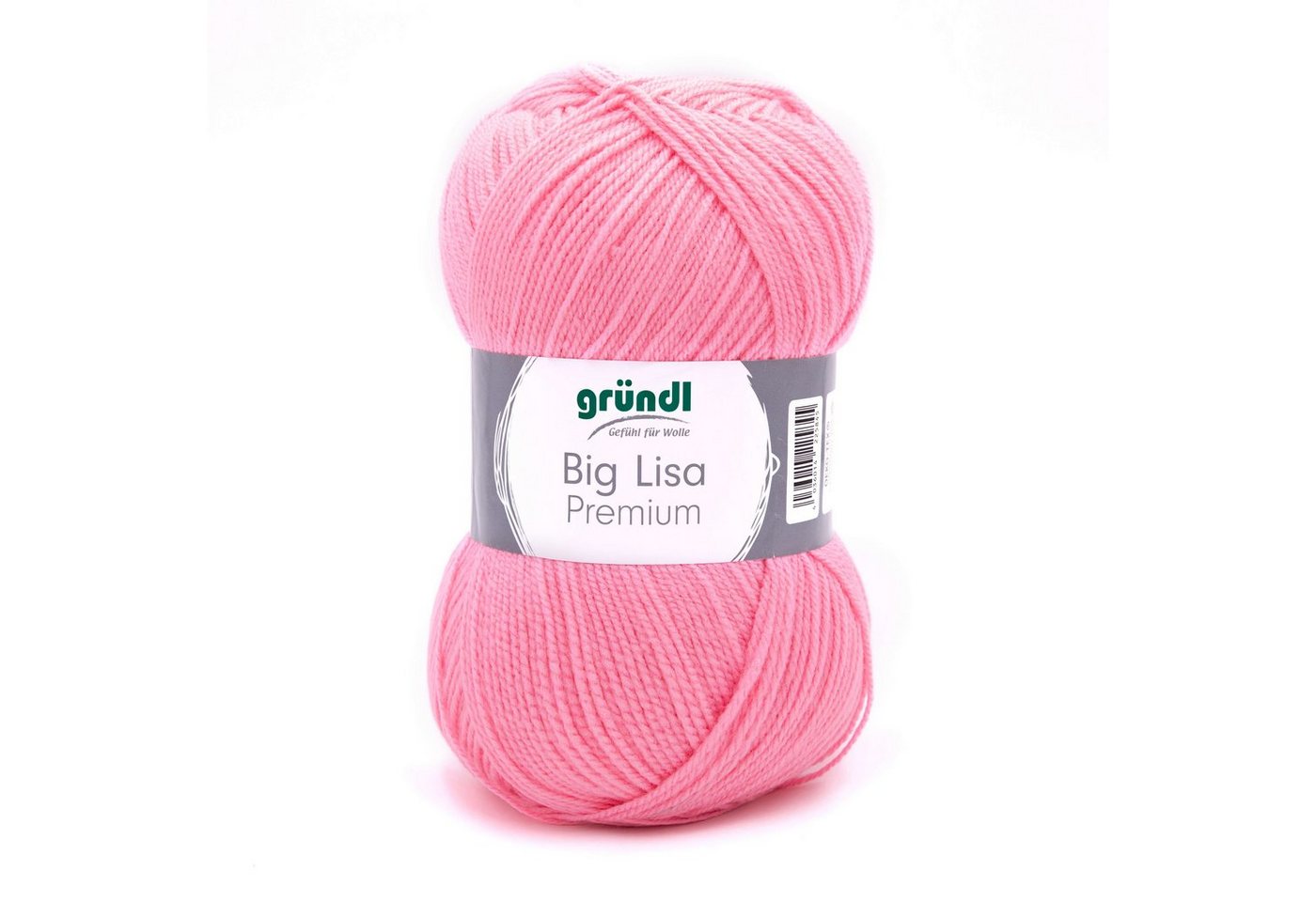 Gründl Big Lisa Premium Häkelwolle, Strickgarn, 250g Häkelwolle, 665,00 m (Wolle zum Stricken und Häkeln, Strickgarn, Handstrickgarn, Strickwolle), Großknäuel