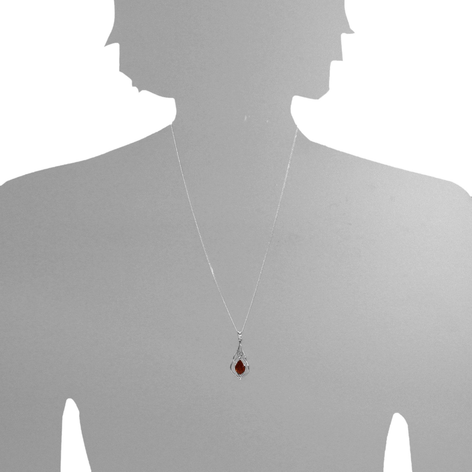 OSTSEE-SCHMUCK Kette mit Anhänger Ostsee-Schmuck Kette mit Anhänger Iben Ke günstig online kaufen