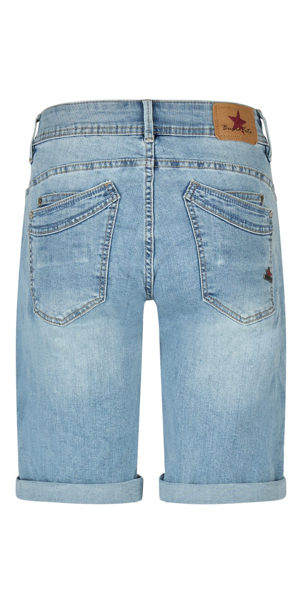 Buena Vista Stretch-Jeans BUENA VISTA MALIBU TS SHORT light destroyed 2604 B5993 369 D.7972 -