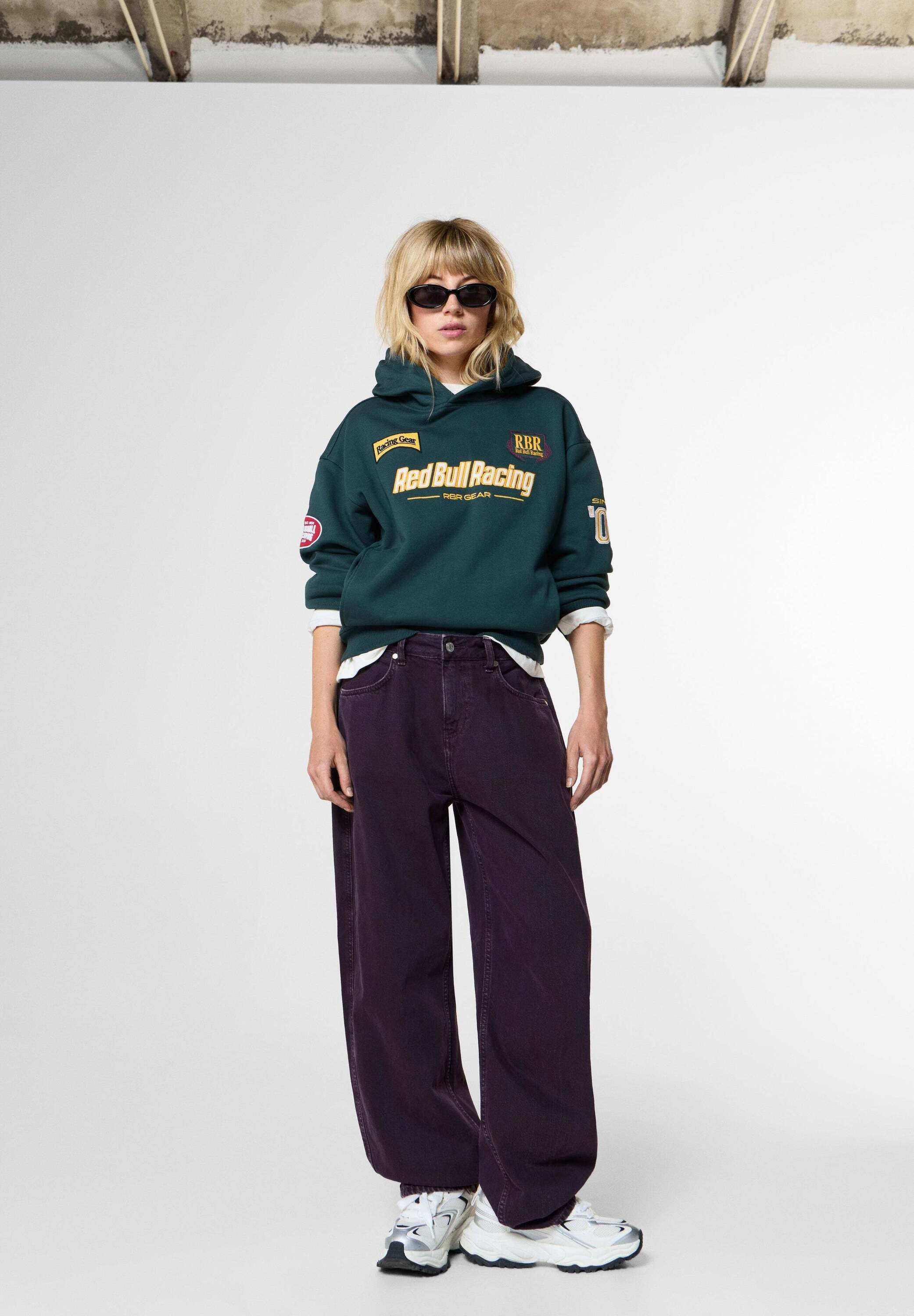 Red Bull Racing x Pepe Loose-fit-Jeans loose fit jeans W LOW CURVE DENIM