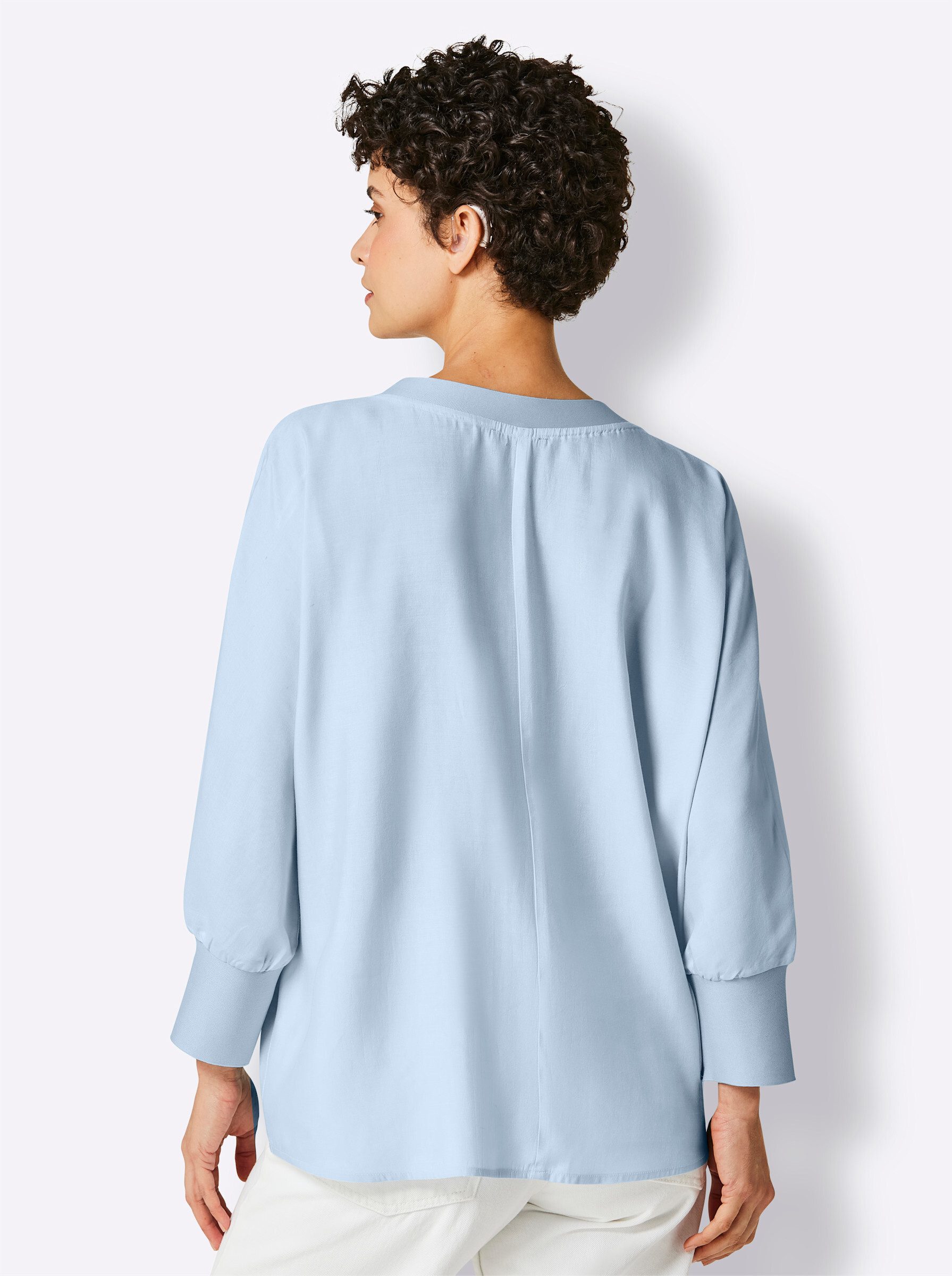 creation L Klassische Bluse Langarmbluse günstig online kaufen