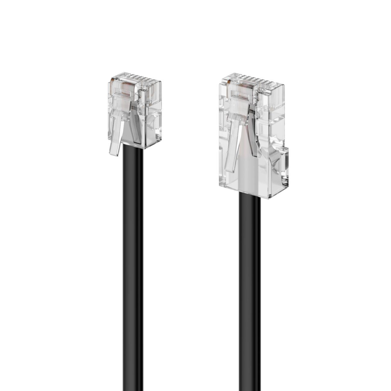deleyCON deleyCON 0,5m Telefonkabel RJ11 auf RJ45 Modularkabel DSL VDSL LAN-Kabel