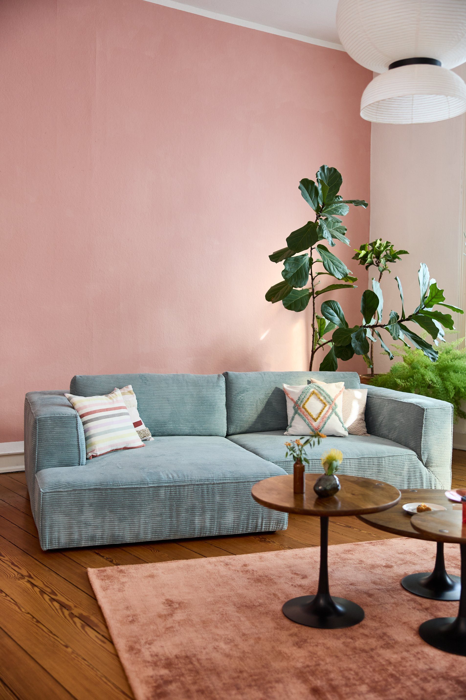 HOME OF COLORS Big-Sofa BIG CUBE – das kubische Ecksofa mit extra-tiefem, soften Sitzgefühl, in weichem Cordstoff und vielen schönen Farben