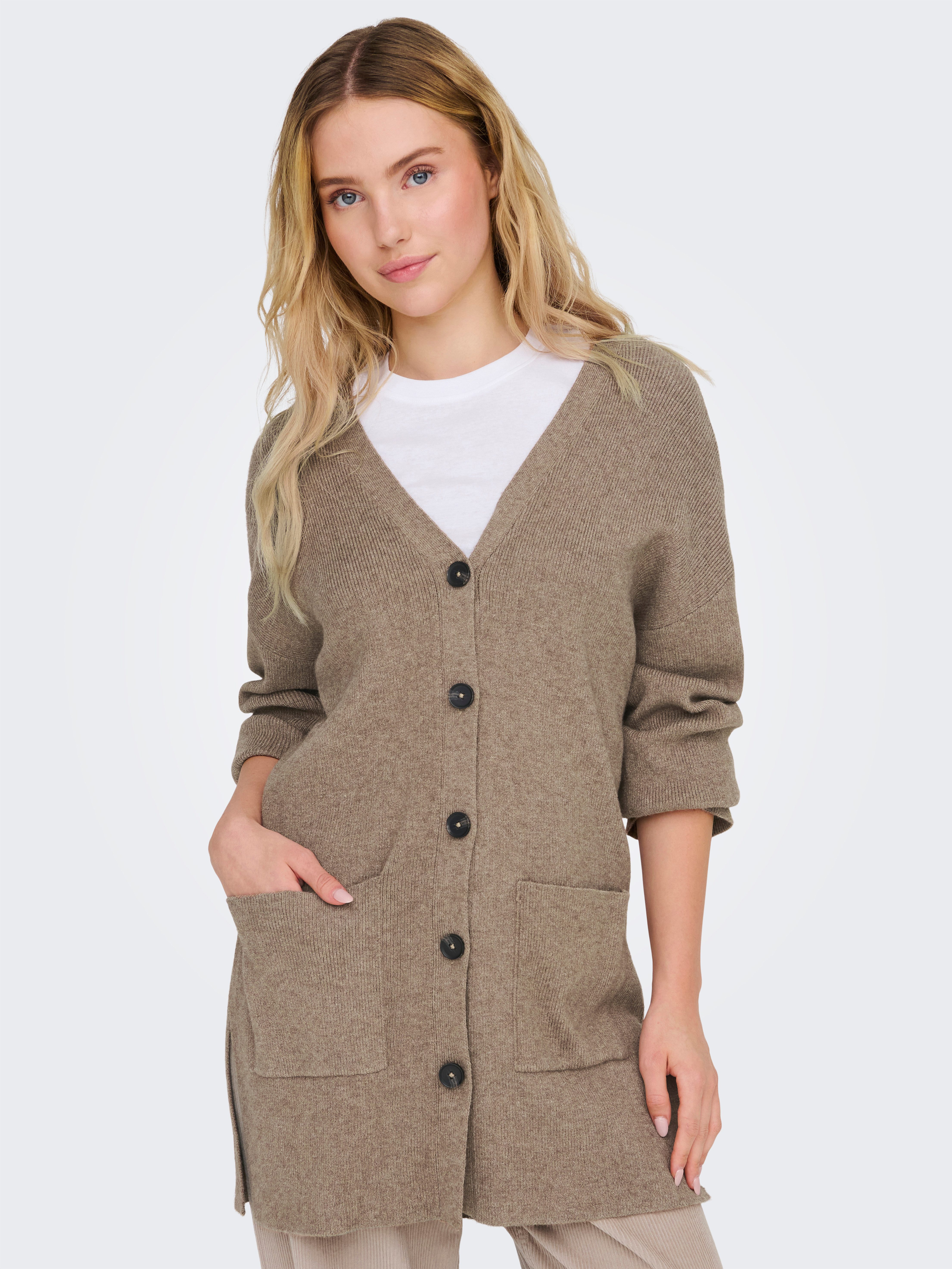 ONLY Strickjacke ONLKATIA LS RIB V günstig online kaufen