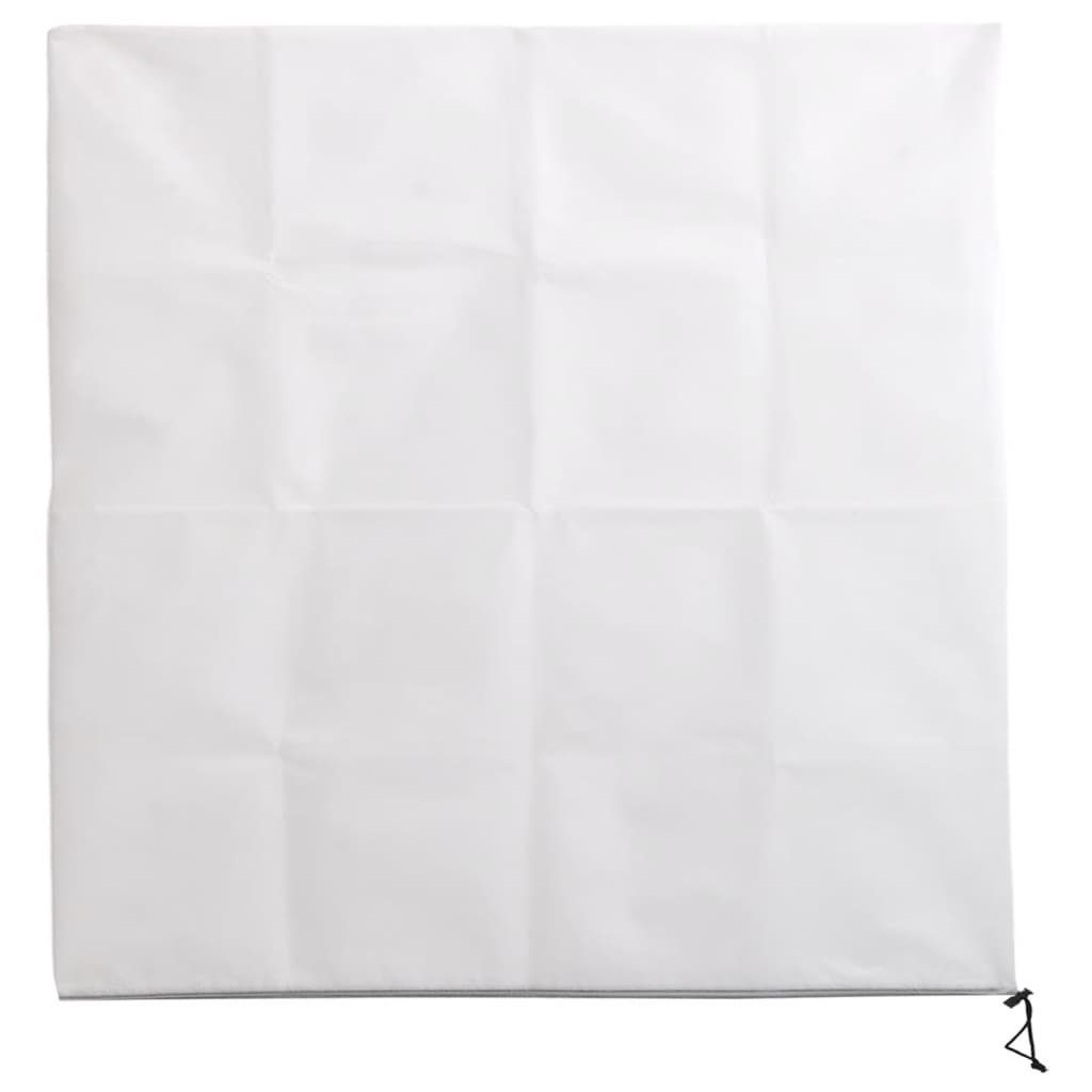 Thumbnail - vidaXL Schutznetz Wintervlies mit Reißverschluss 2 Stk. 70 g/m² 1,55x1,55 m, BxL: 155x155 m, (2-St)