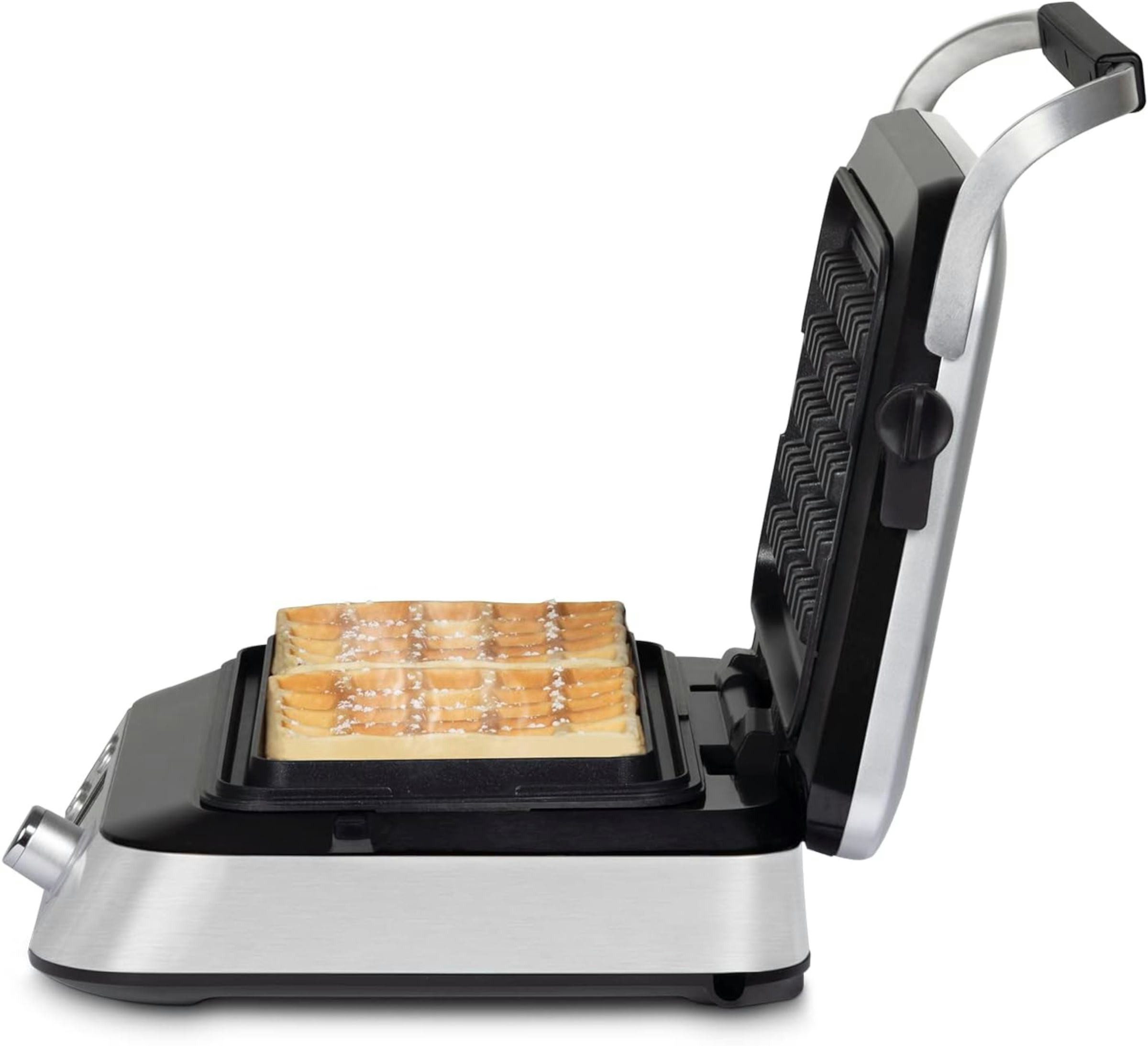 H.Koenig Waffeleisen GFX 800 Digitales Doppel-Waffeleisen mit LCD-Display, 1400 W