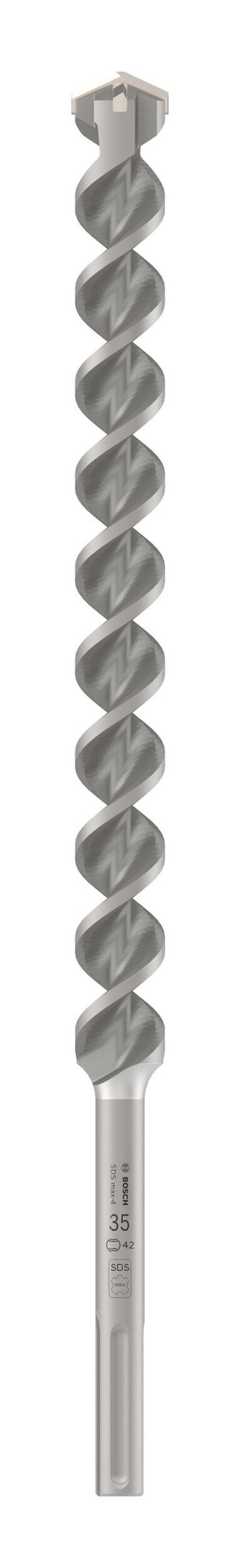 BOSCH Universalbohrer Pro SDS max-4, SDS max-4 Hammerbohrer, 35 x 400 x 520 mm