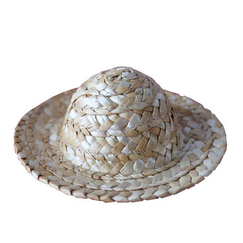 Tangoo Gartenfigur Tangoo Ersatzteil Stroh-Hut für Rabe KLEIN ca 9 cm D, (Stück)