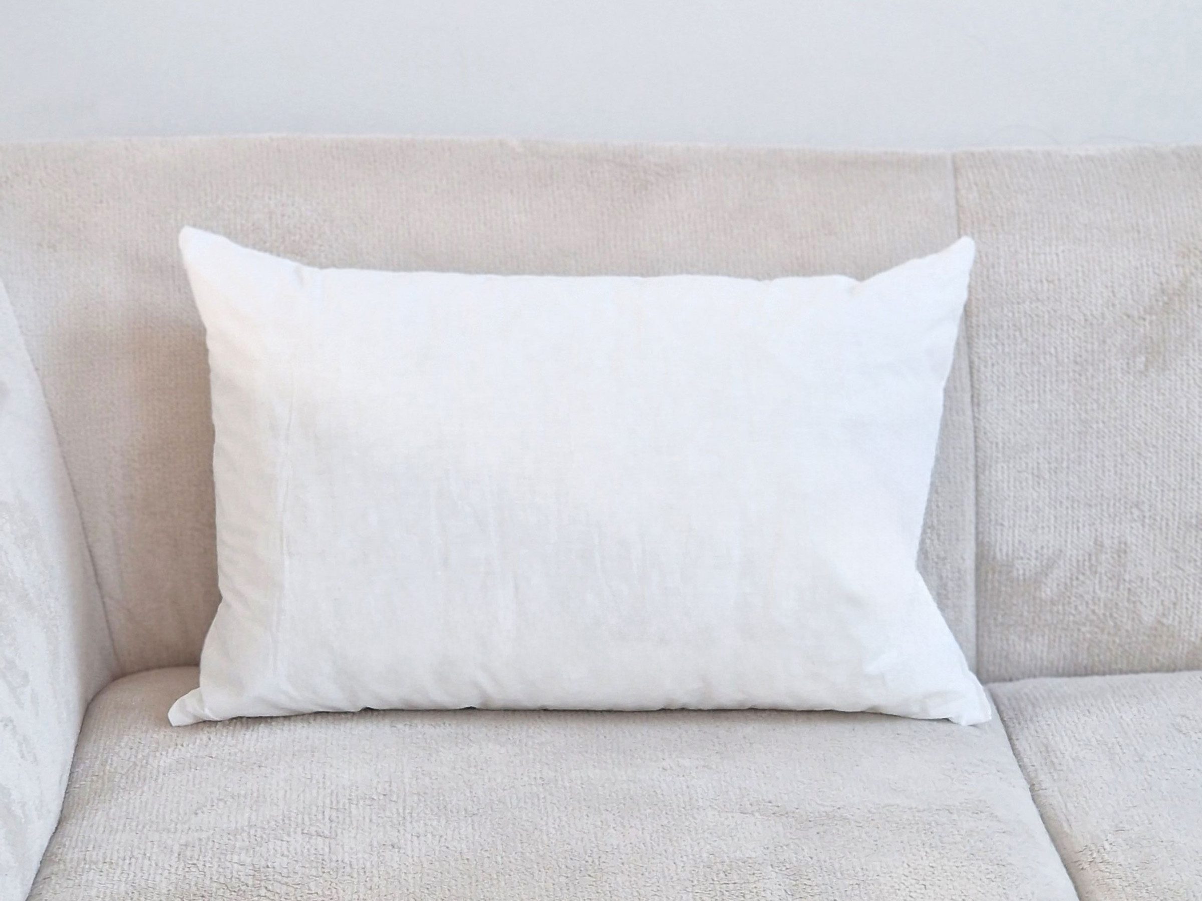 ZOLLNER Kopfkissen, Füllung: 100% Polyester Polysticks, Seitenschläfer, 40 x 60 cm, 50% Polyester, 50% Baumwolle, vom Hotelwäschespezialisten