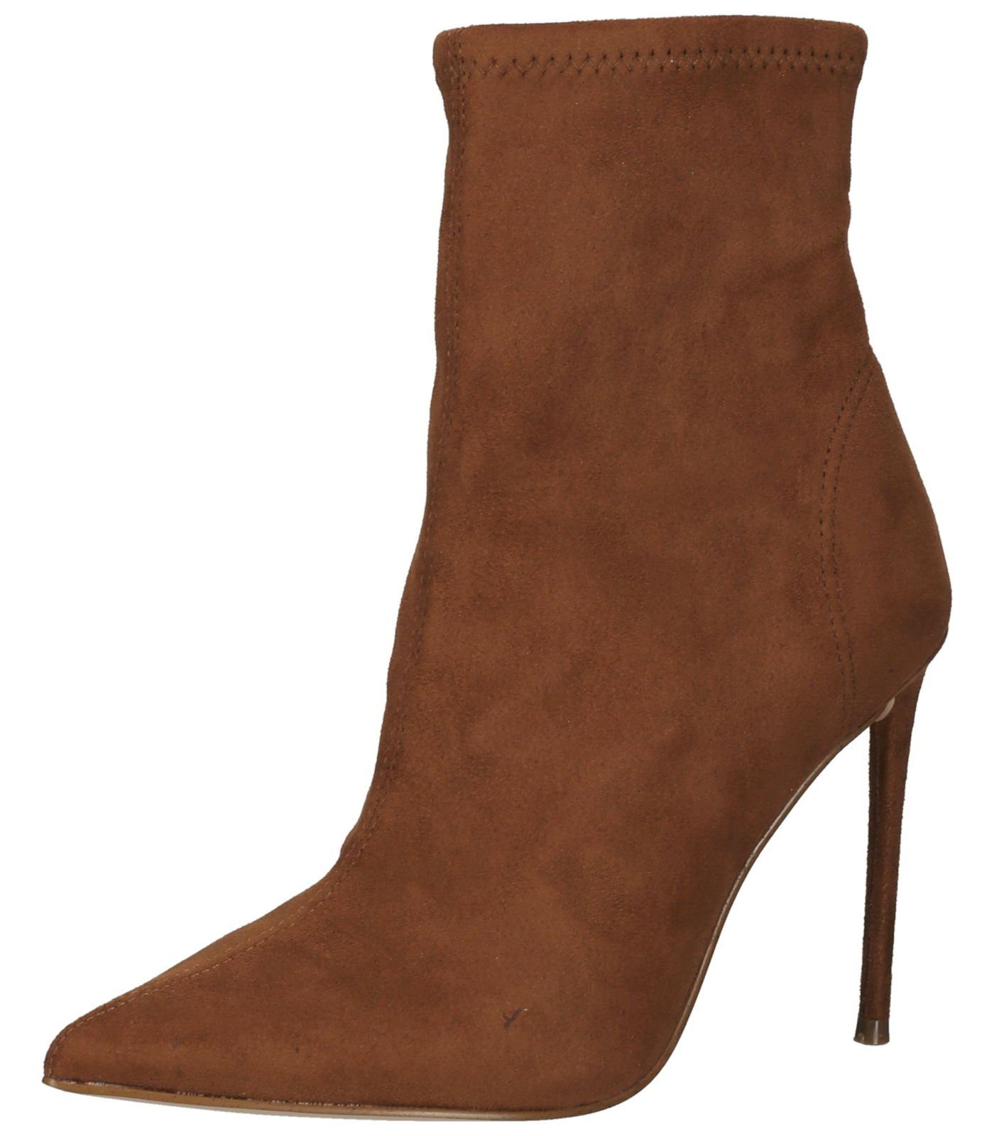 STEVE MADDEN Stiefelette Textil High-Heel-Stiefelette Cognac