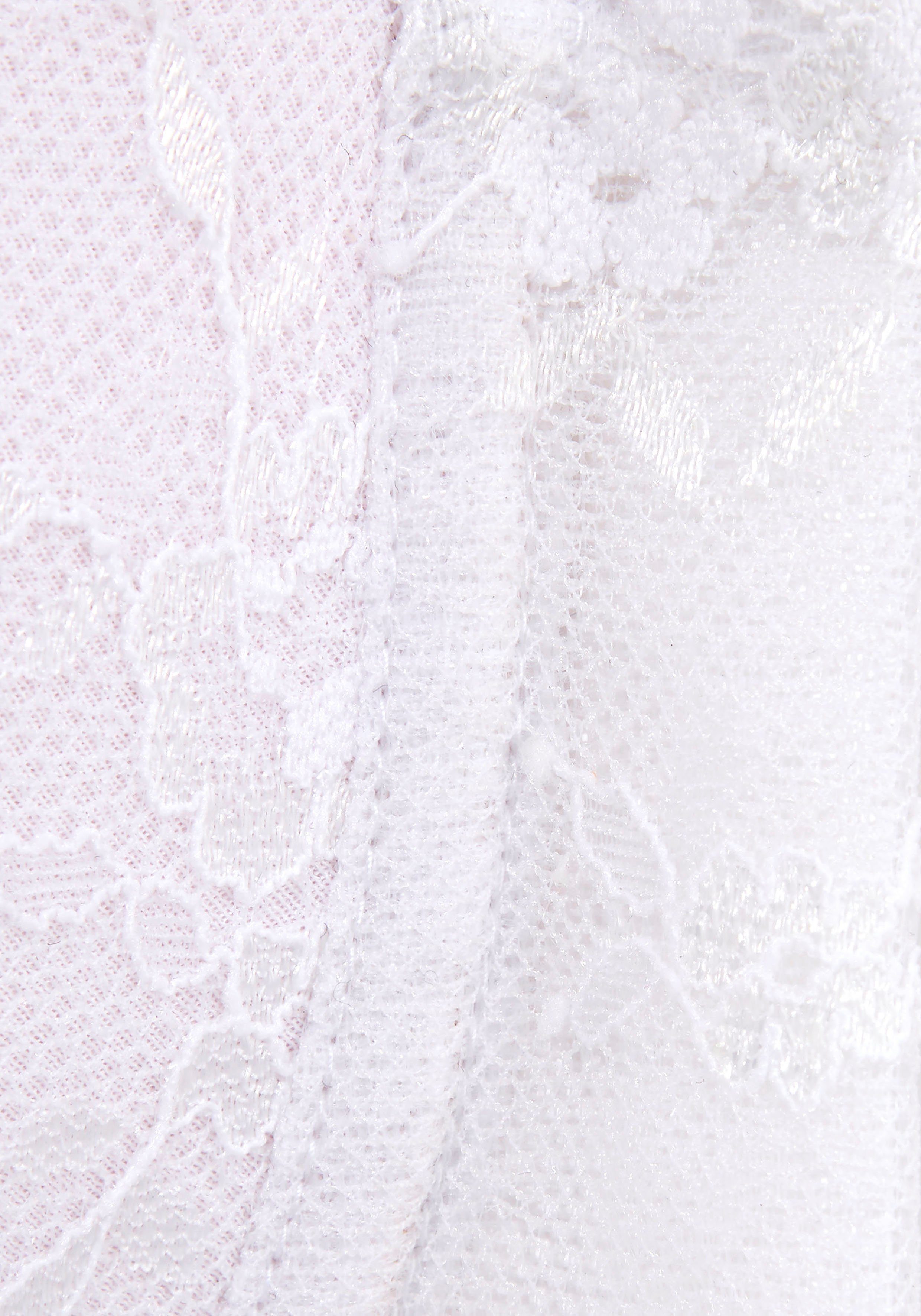 LASCANA Push-up-BH Chelina mit abnehmbaren, normalen und transparenten Trägern, Dessous