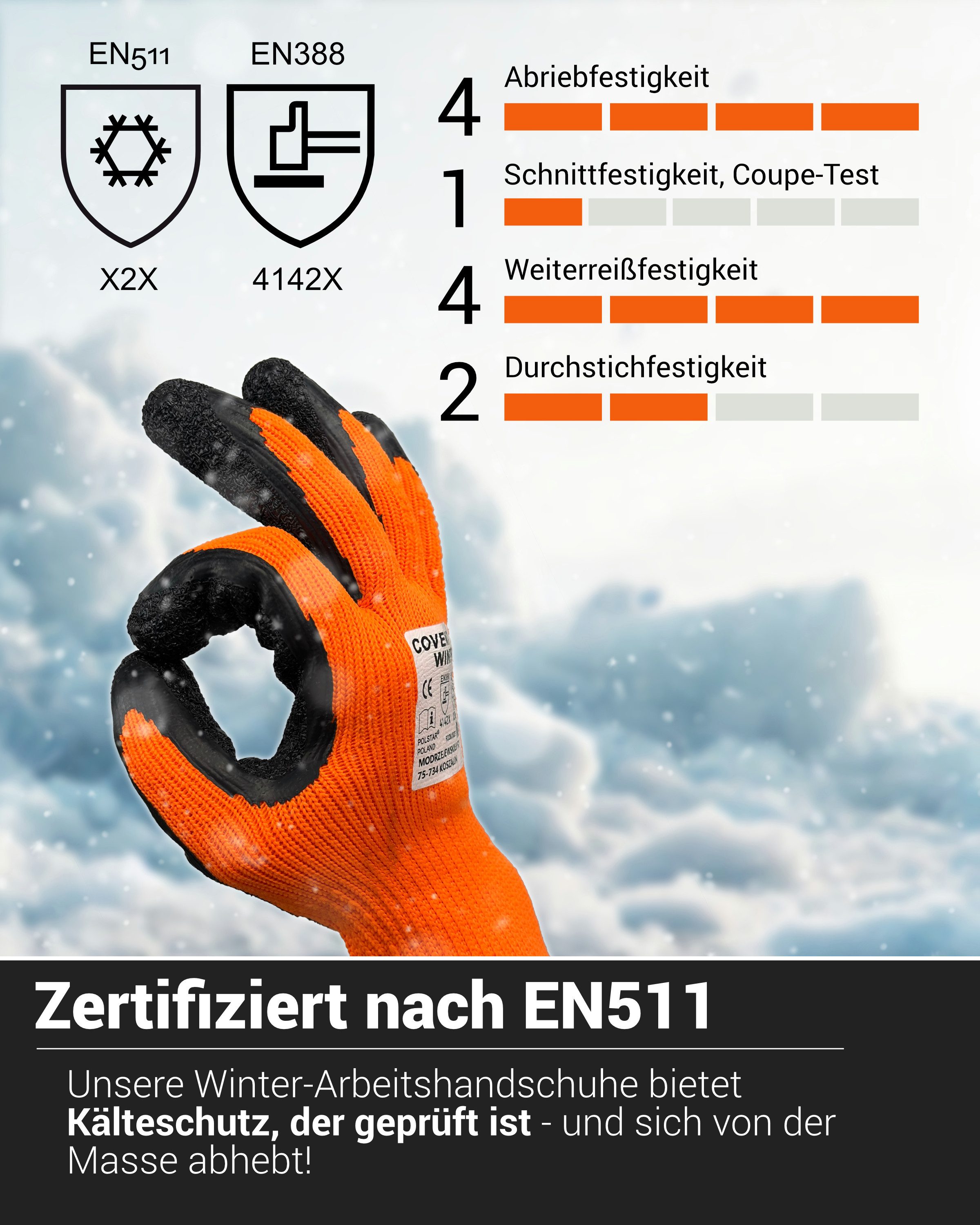 Worklink Winter-Arbeitshandschuhe 12 Paar Winterarbeitshandschuhe Winter Dr günstig online kaufen