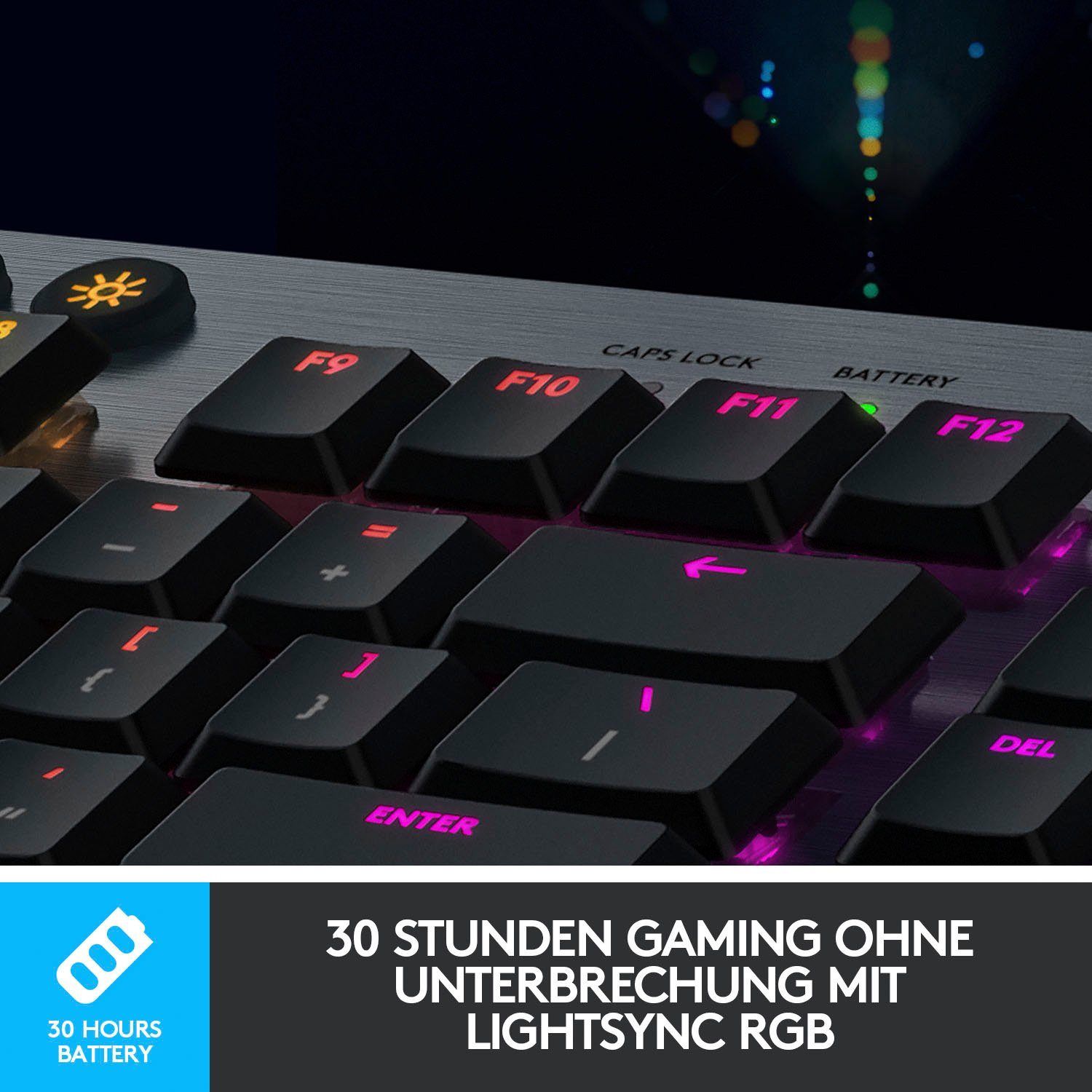 LIGHTSPEED Logitech tactile G915 Gaming-Tastatur G