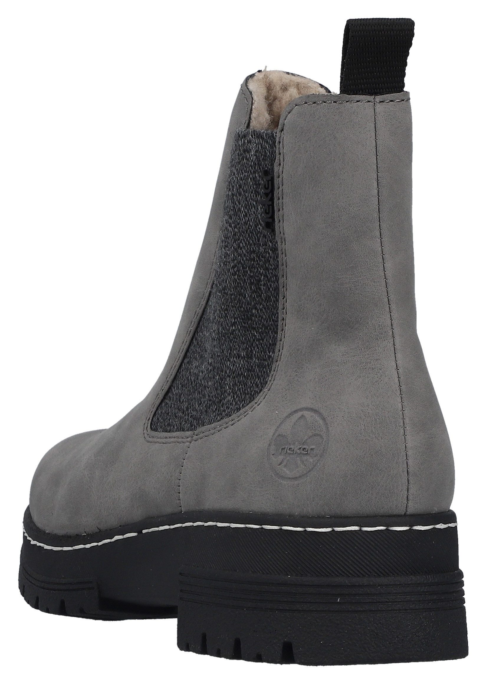 Rieker Chelseaboots Winterstiefelette, Winterboots, Blockabsatz, mit günstig online kaufen