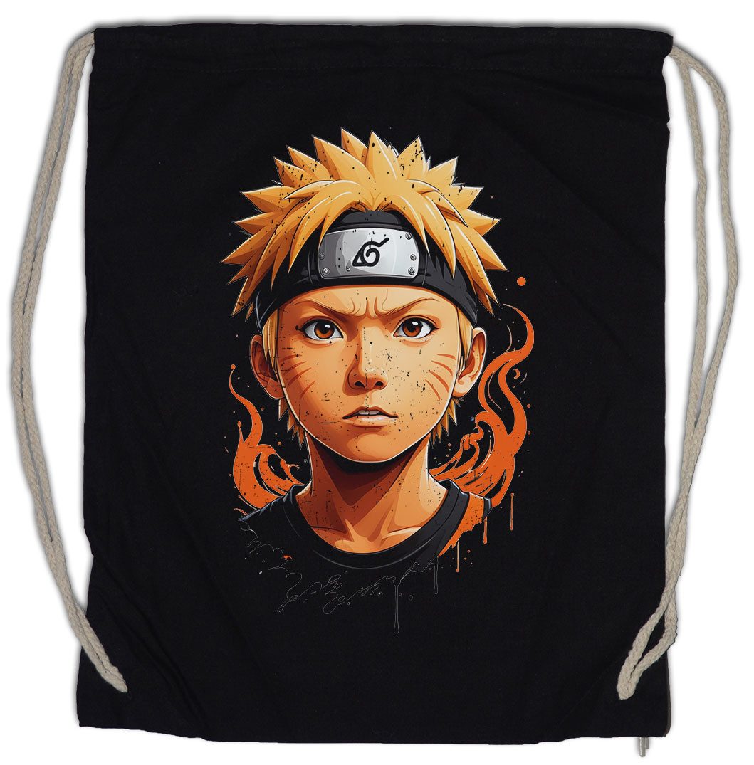 Turnbeutel Anime Ninja Portrait Turnbeutel Shinobi System Naruto Dattebayo Sakura