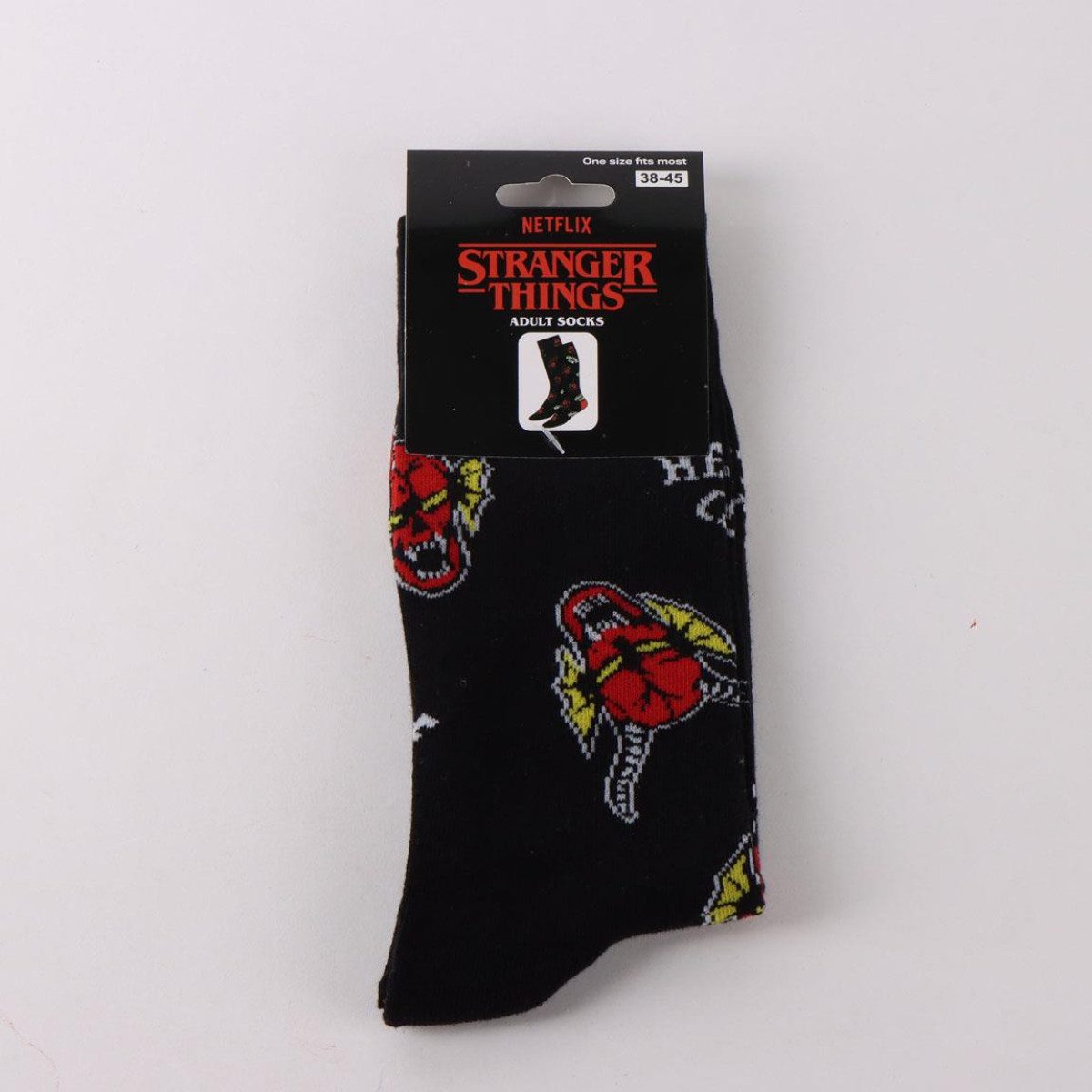 Stranger things Socken Socken Erwachsene Baumwollsocken Komfort (Einheitsgröße) 38-45