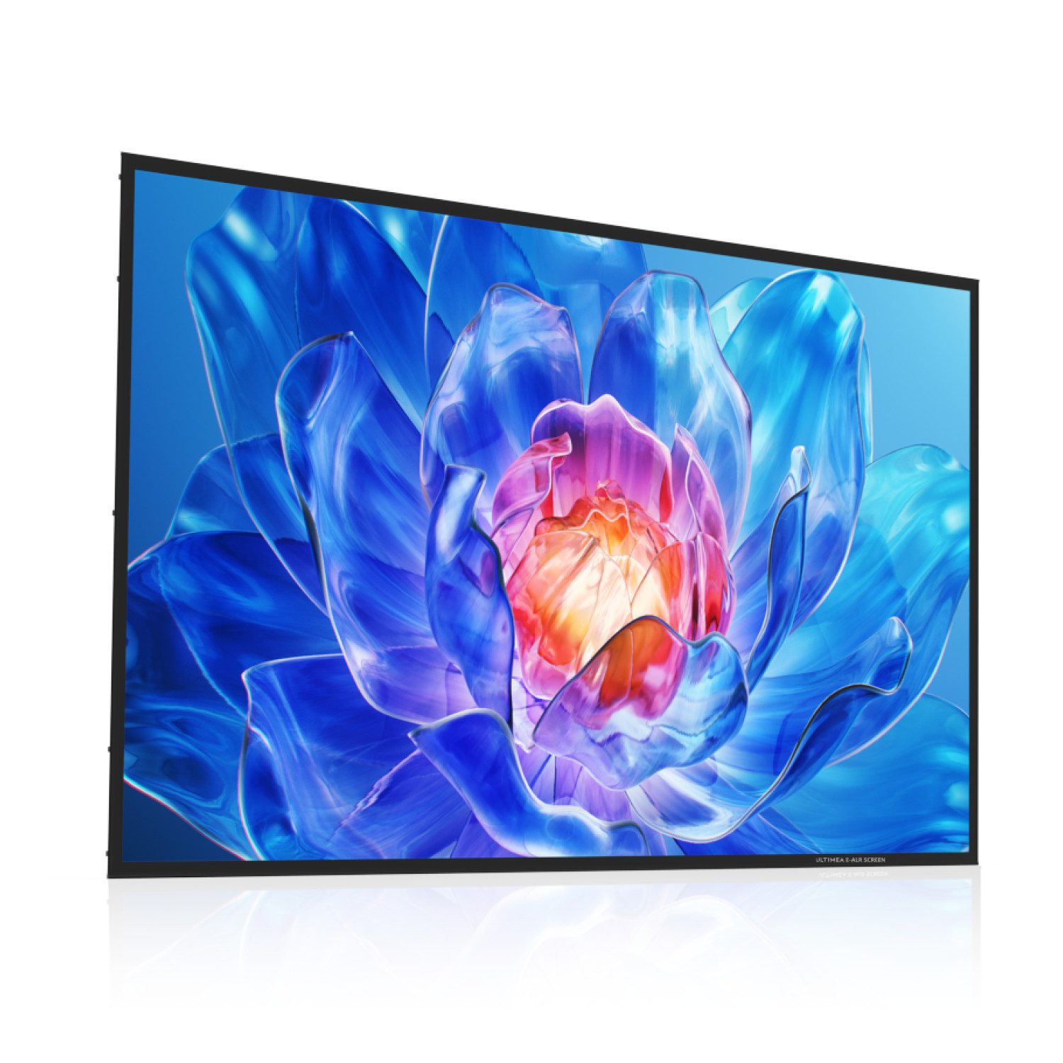 Ultimea Photon 100_E-ALR Projektionsleinwand, 4K HD Silberleinwand Rahmenleinwand (für Außenbereich & Heimkino, tragbare Wandmontage-Kinoleinwand)