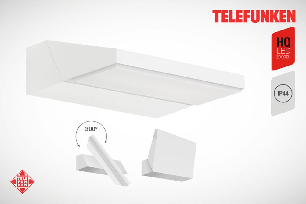 Telefunken LED Außen-Wandleuchte BERGEN