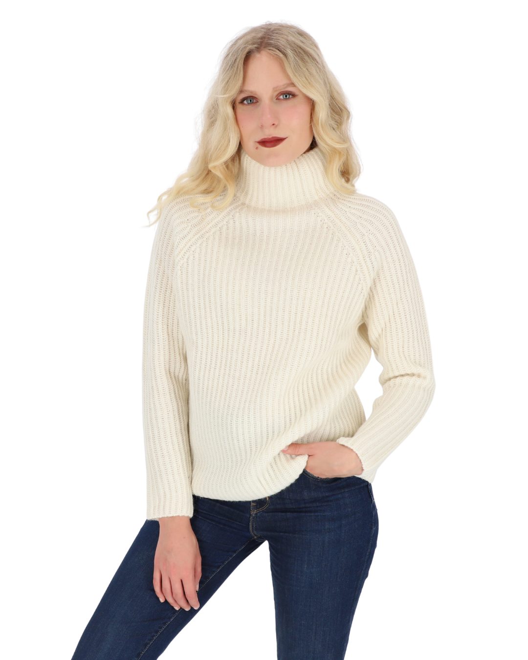 halsüberkopf Accessoires Strickpullover Stehkragen aus hochwertigem Wollmix günstig online kaufen