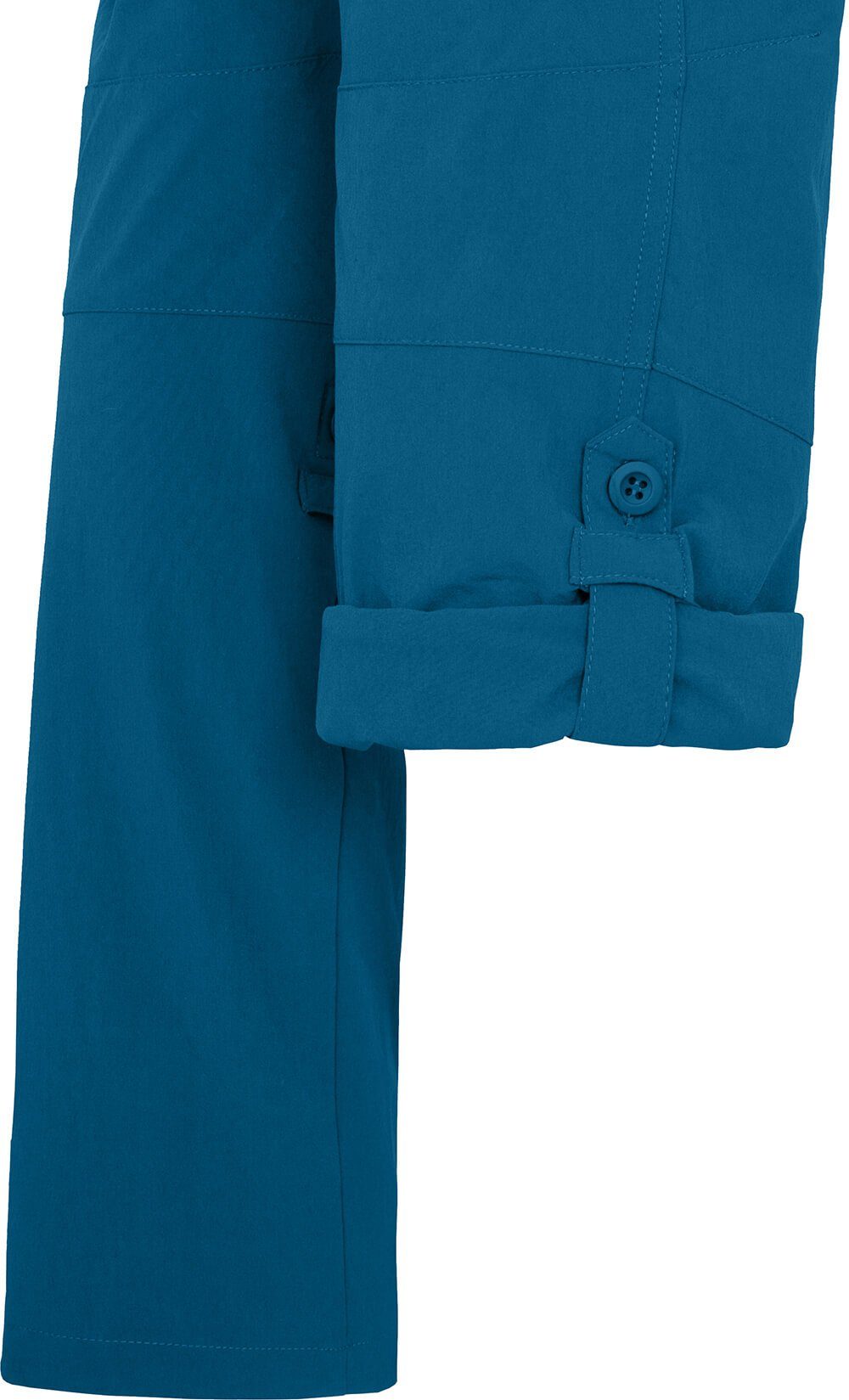 Bergson Outdoorhose HYDRYS Damen Wanderhose, vielseitig, pflegeleicht, Kurzgrößen, Saphir blau – Bild 3 von 4