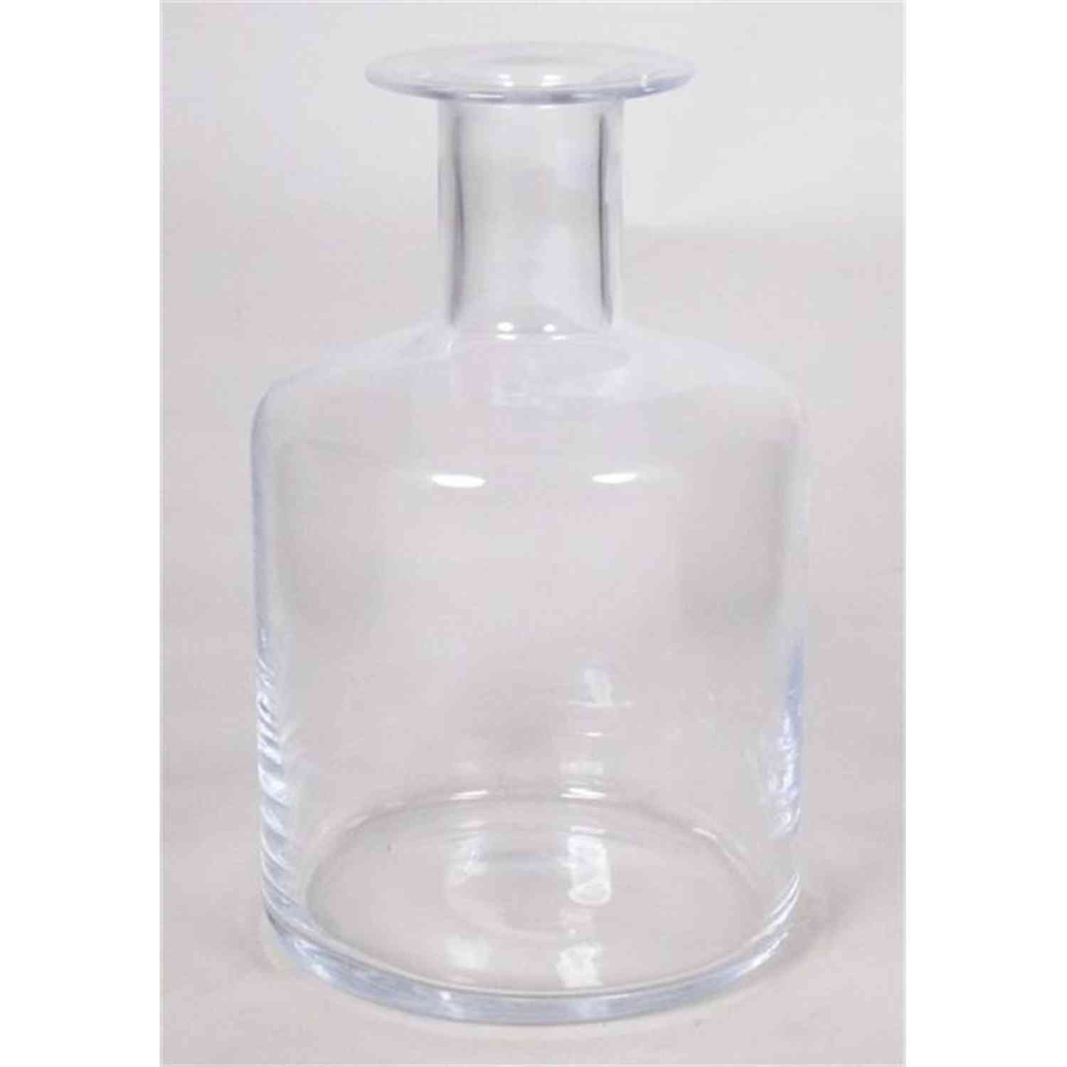 INNA-Glas Dekovase Flaschenvase JUNELA, klar, 28cm, Ø17cm
