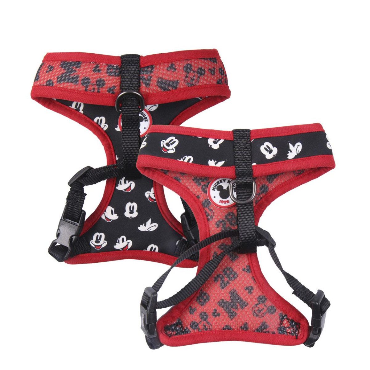 Cerda Geschirr Disney Mickey Hundegeschirr XXS/XS 100% Polyester Haustiergeschirr