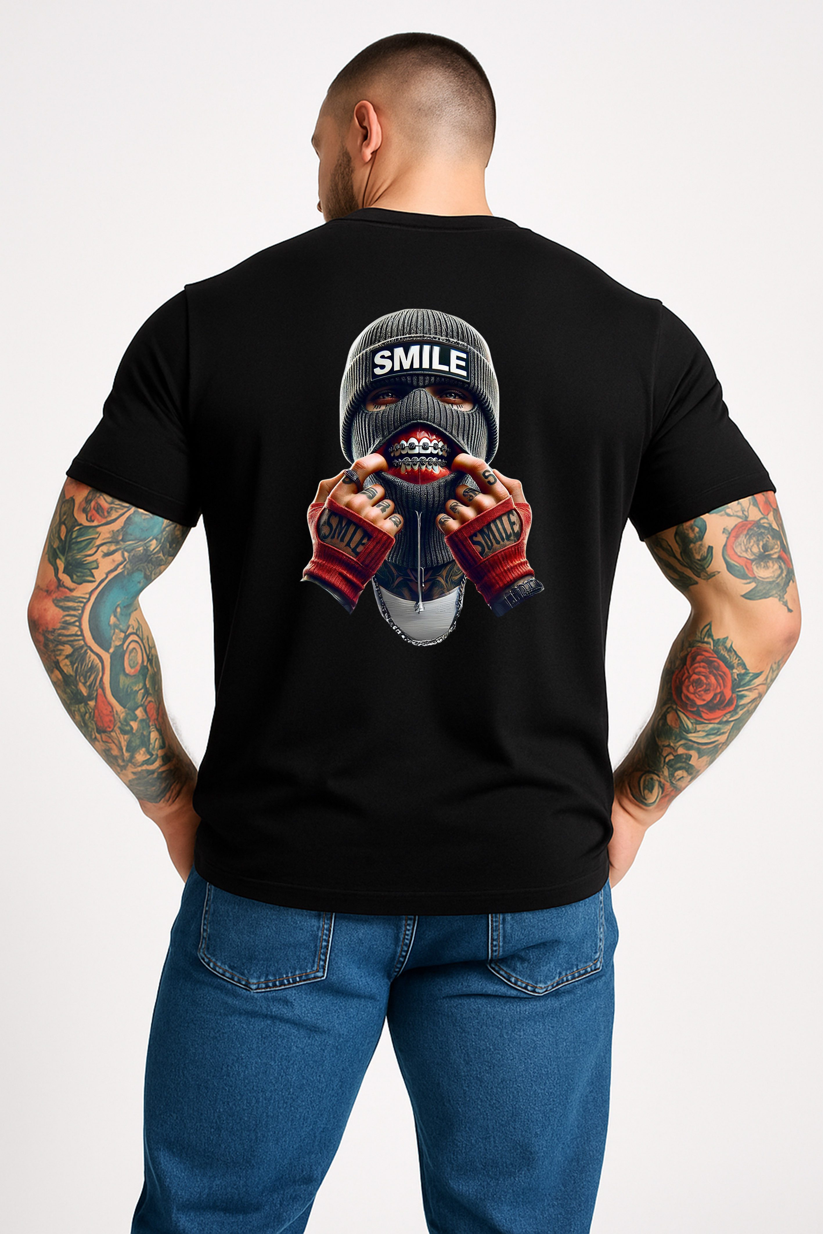 Banco T-Shirt Herren mit Smile Motiv günstig online kaufen
