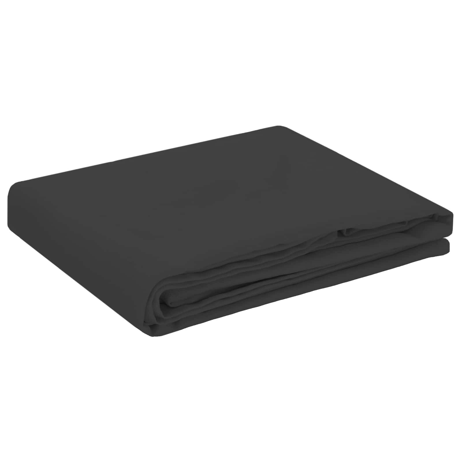vidaXL Stehtischhusse Tischdecke Rechteckig Dunkelgrau 140 x 160 cm Polyester