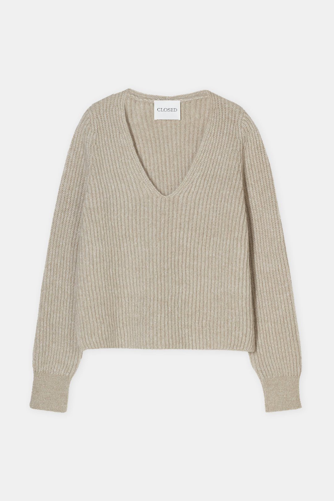 Strickpullover Ripp-Pullover - Regular Fit