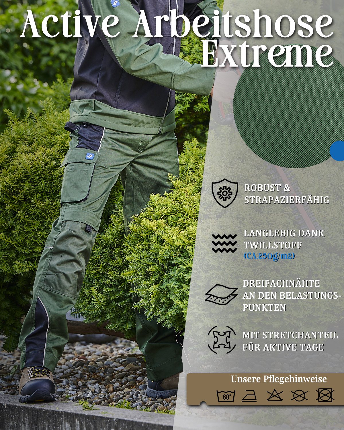 SCHEIBLER WORKWEAR Arbeitshose Active