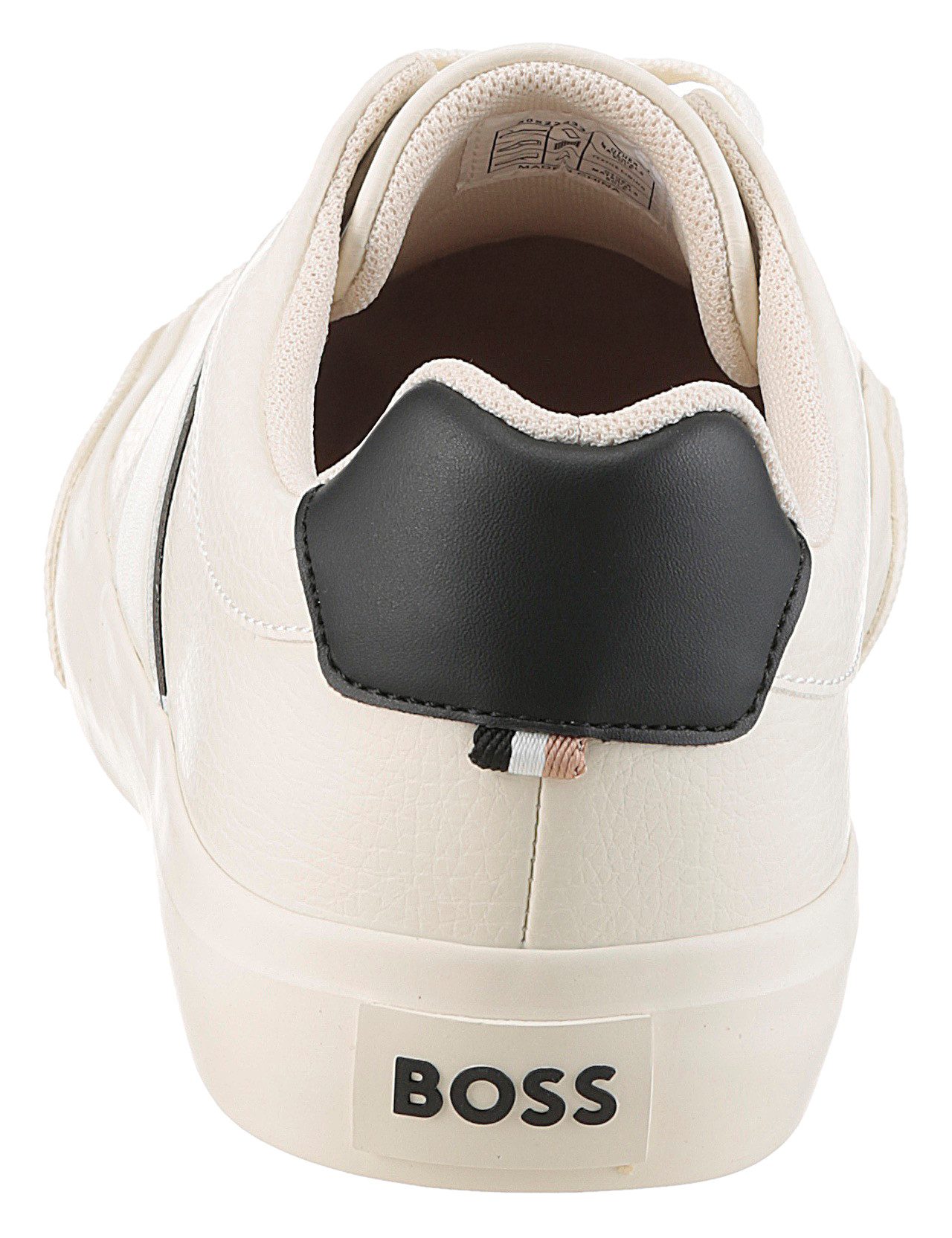 BOSS Aiden Sneaker, Freizeitschuh, Halbschuh, Schnürschuh im monochromem Lo günstig online kaufen