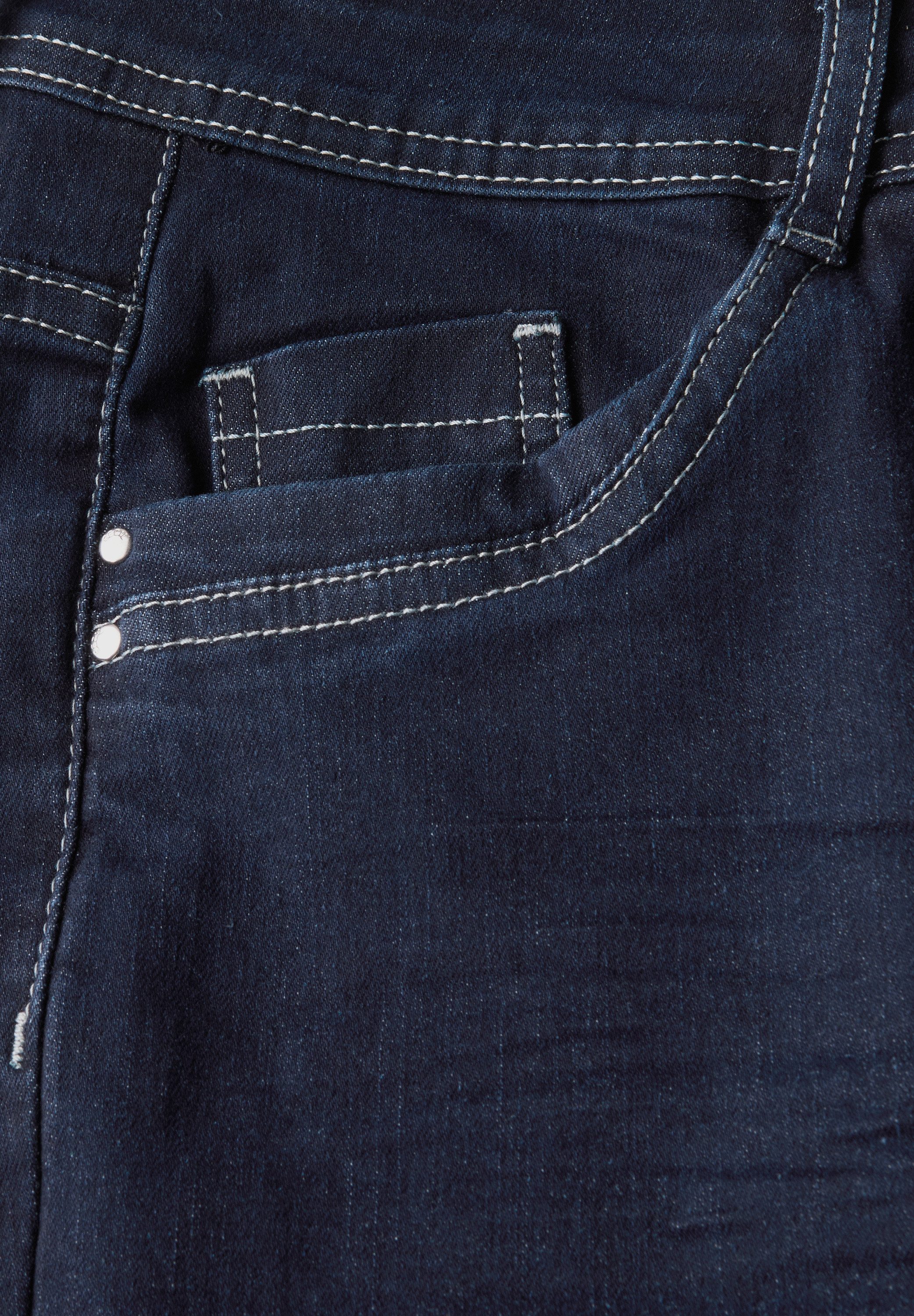 CECIL Loose-fit-Jeans High Waist