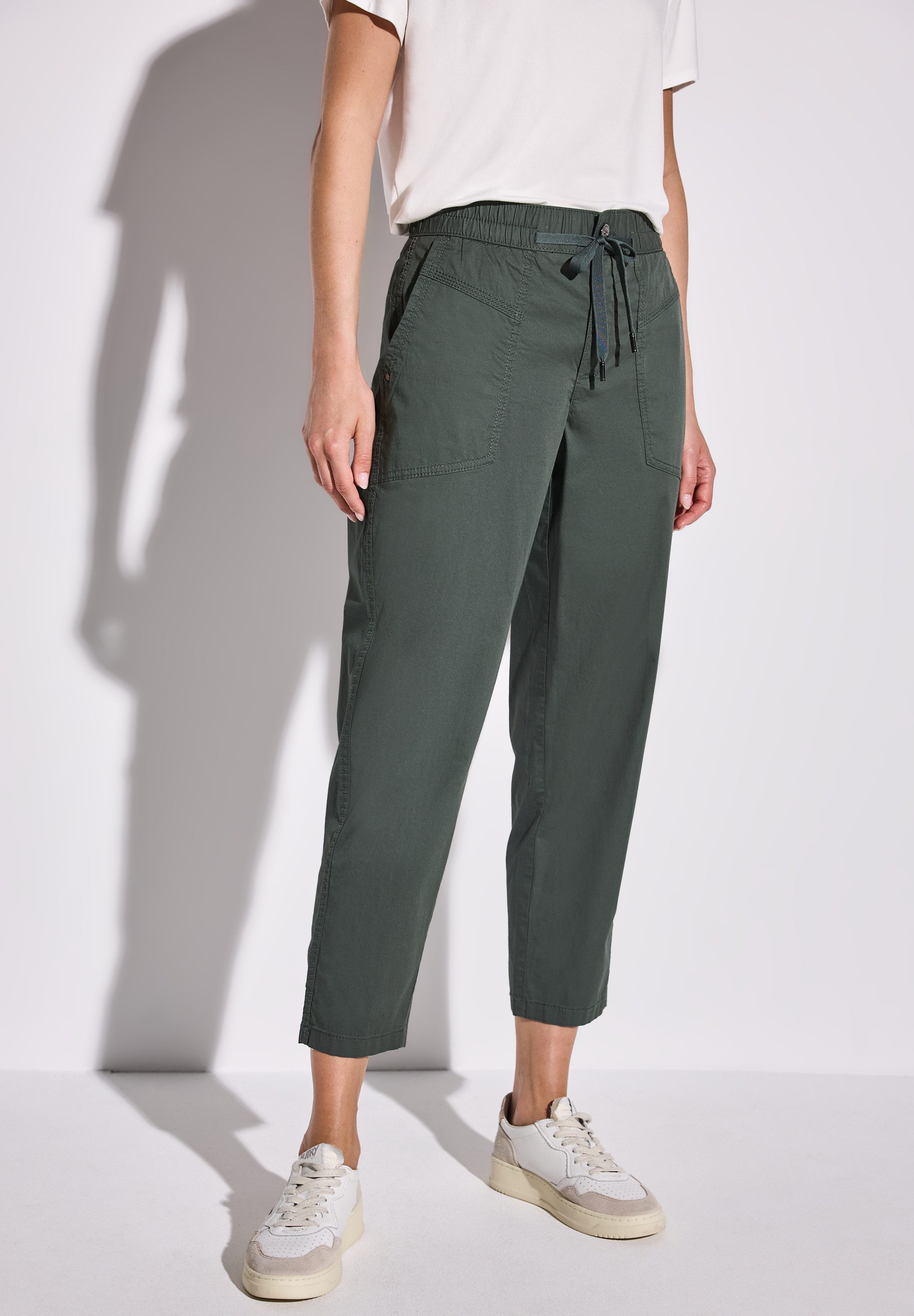 STREET ONE Cargohose Middle Waist