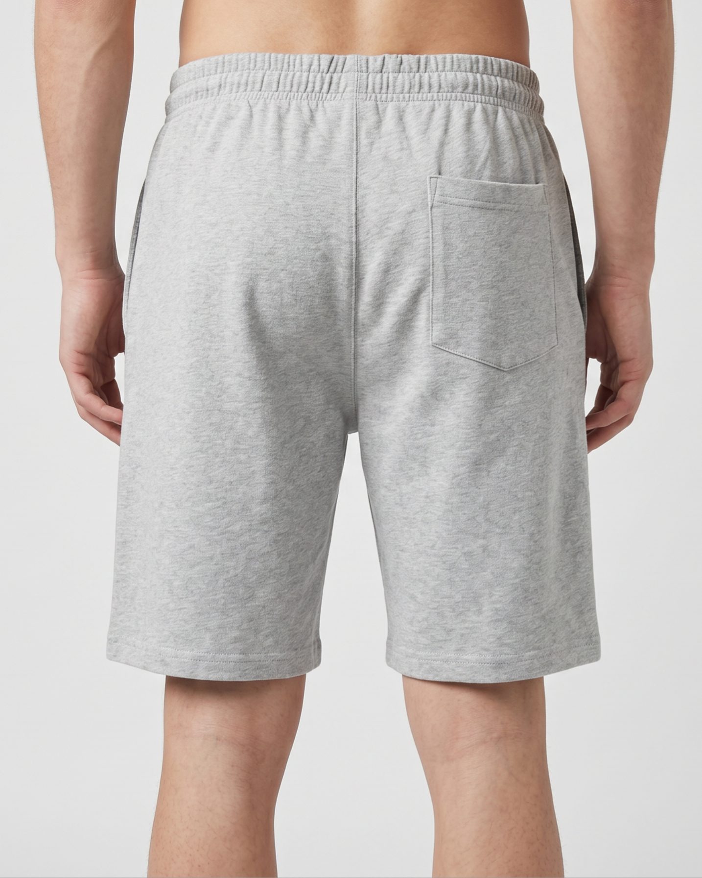 ROSS CAMP Sweatshorts, kurze Hose Herren, Baumwolle Shorts Elasthan