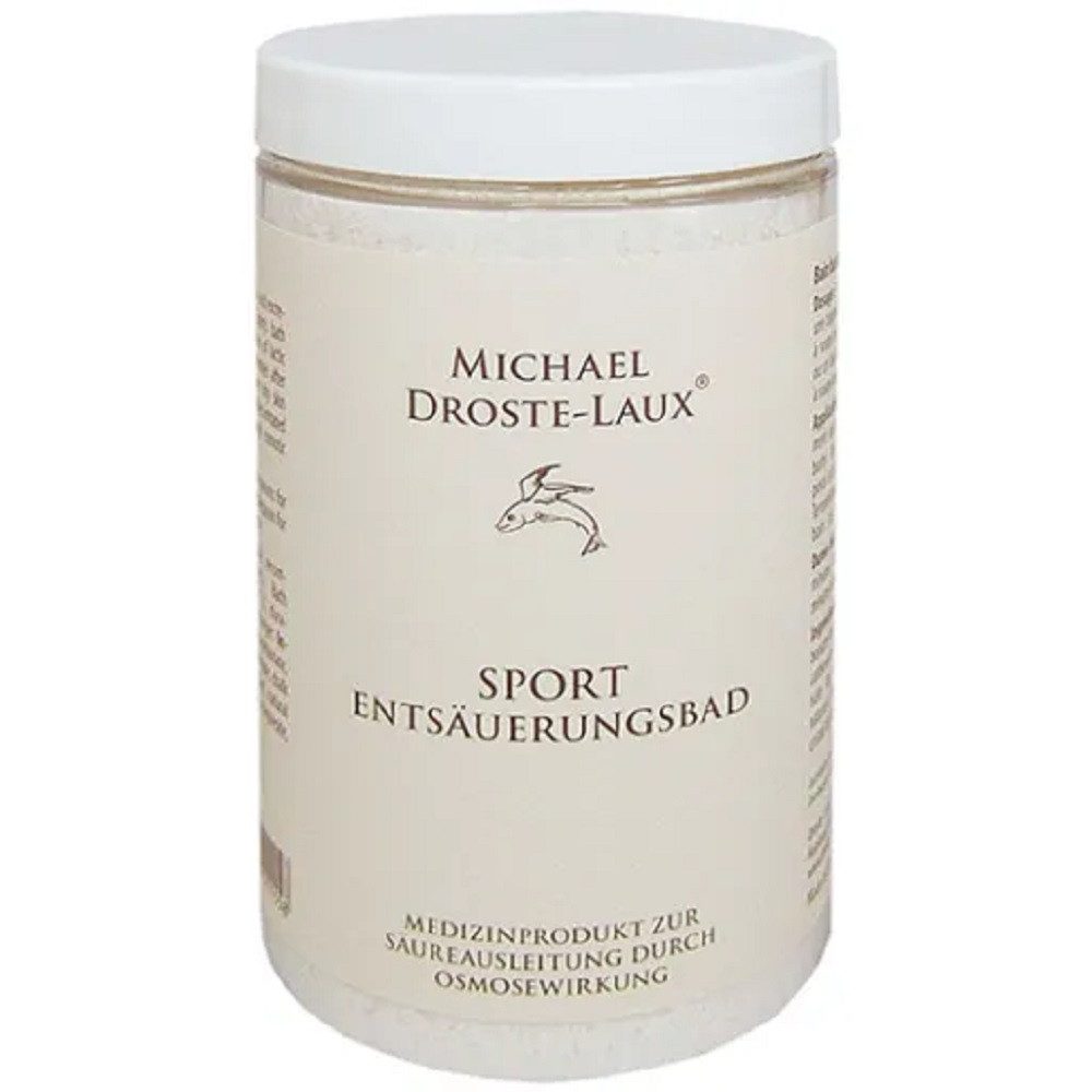 Droste-Laux Badesalz Sport Entsäuerungsbad - Basisches Badesalz 500g