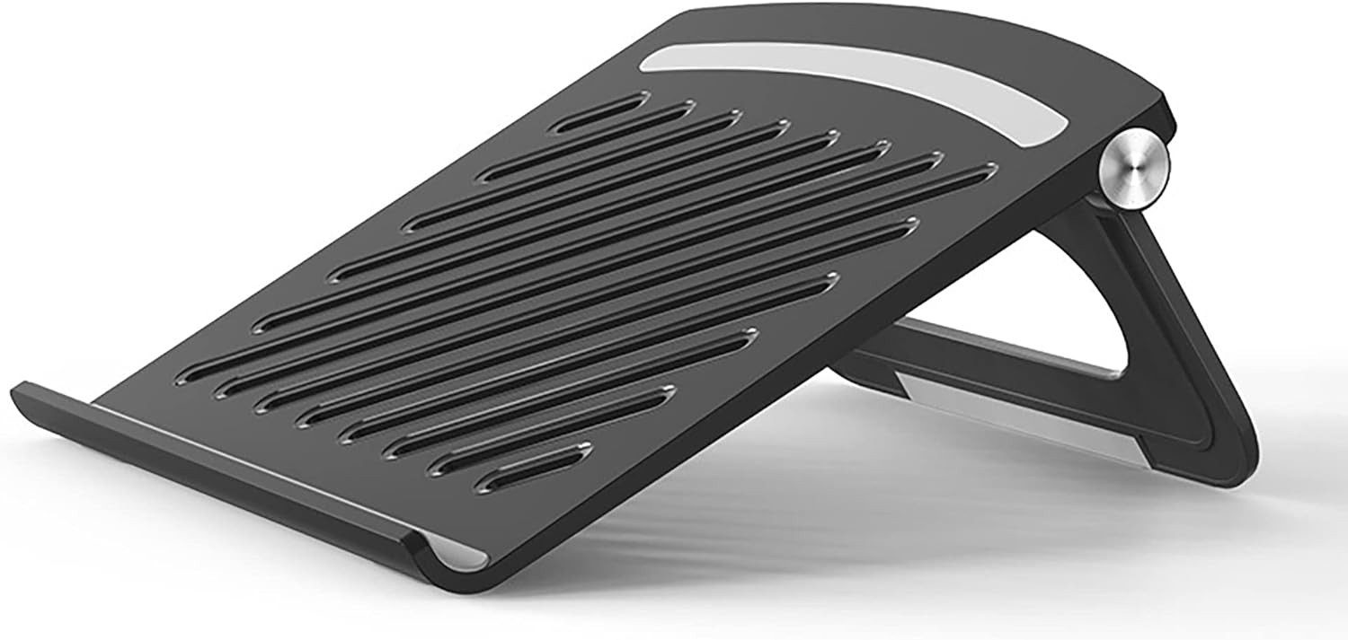 FELIXLEO Laptopschloss Laptopunterlage Knietablett Kühler, Laptophalter Ständer bis 17 Zoll