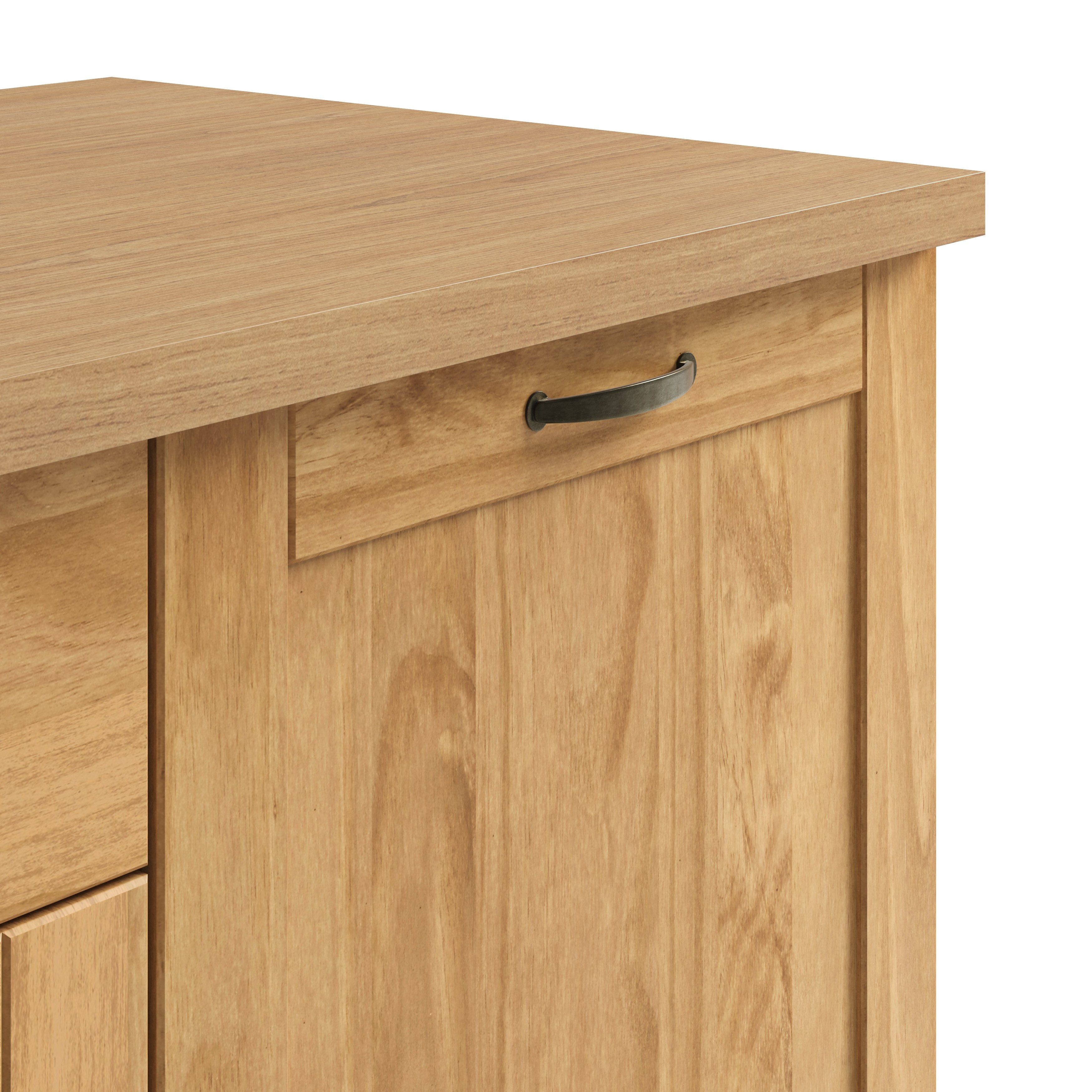 Home affaire Unterschrank Teramo Breite 100 cm, 1 Tür, 3 Schubkästen – Bild 4 von 5