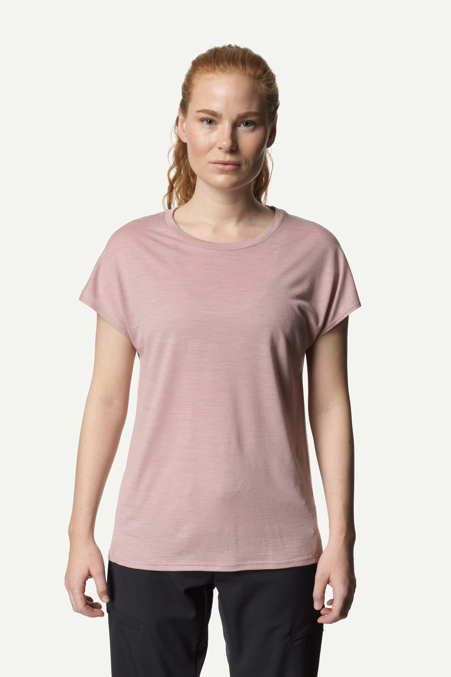 Activist Tee Moon T-Shirt Pink W's Houdini (1-tlg)
